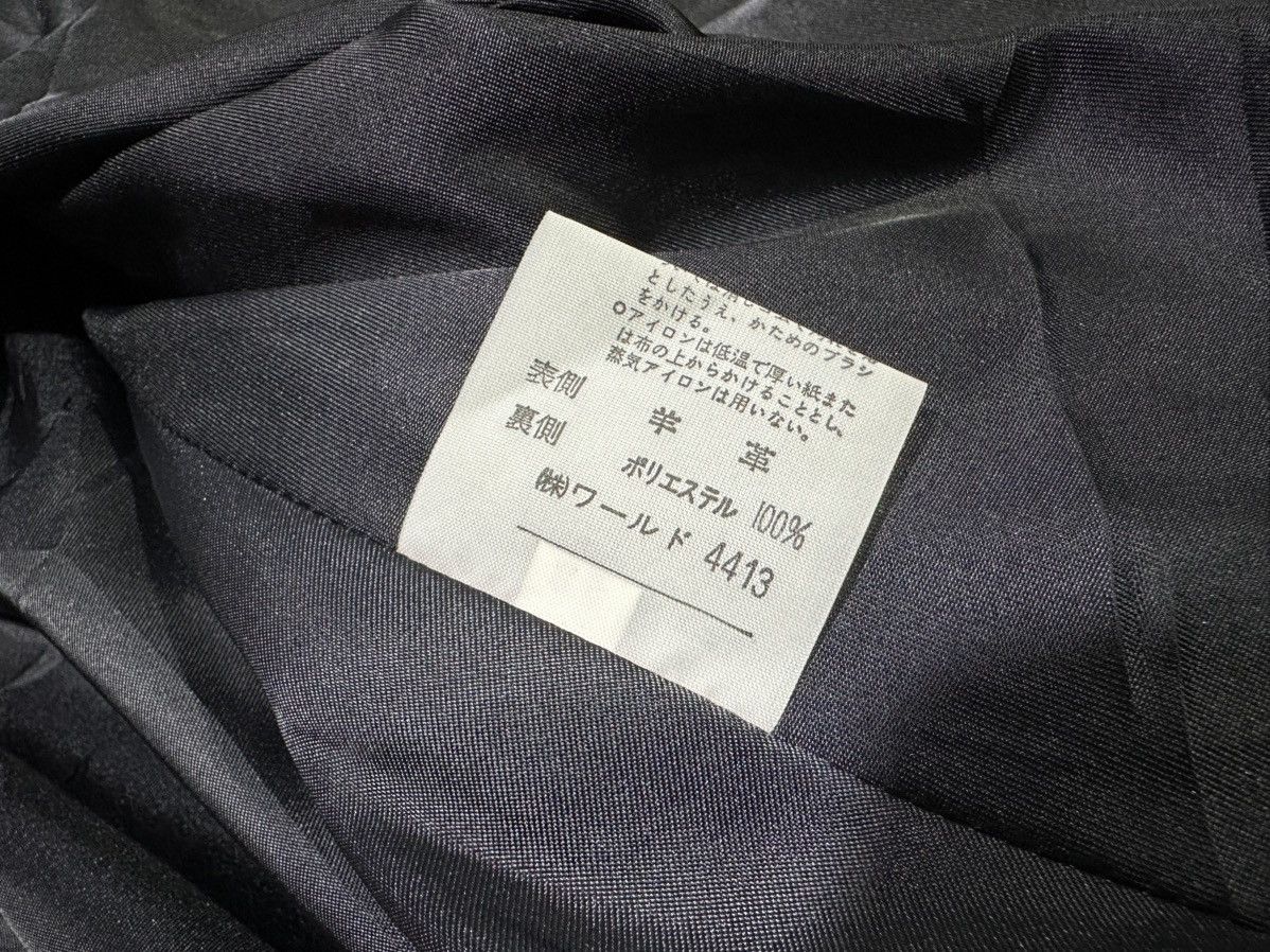Japanese Brand 🔥Japanese Lui Chantant Sheepskin Suede Coat Shawl Collar Size US XL / EU 56 / 4 - 12 Thumbnail
