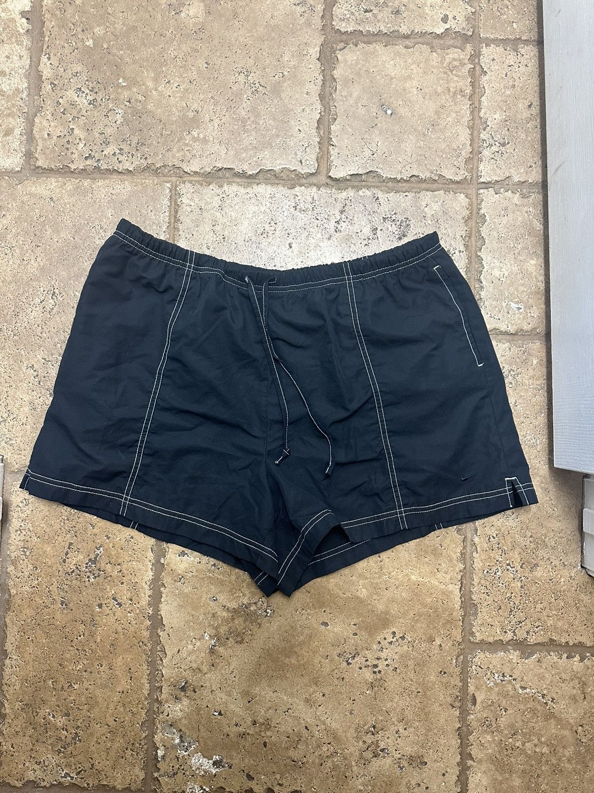 Nike × Nike ACG Nike Nylon Polyester Shorts - Embroidered Contrast Stitching Size 34" / US 12 / IT 48 - 1 Thumbnail