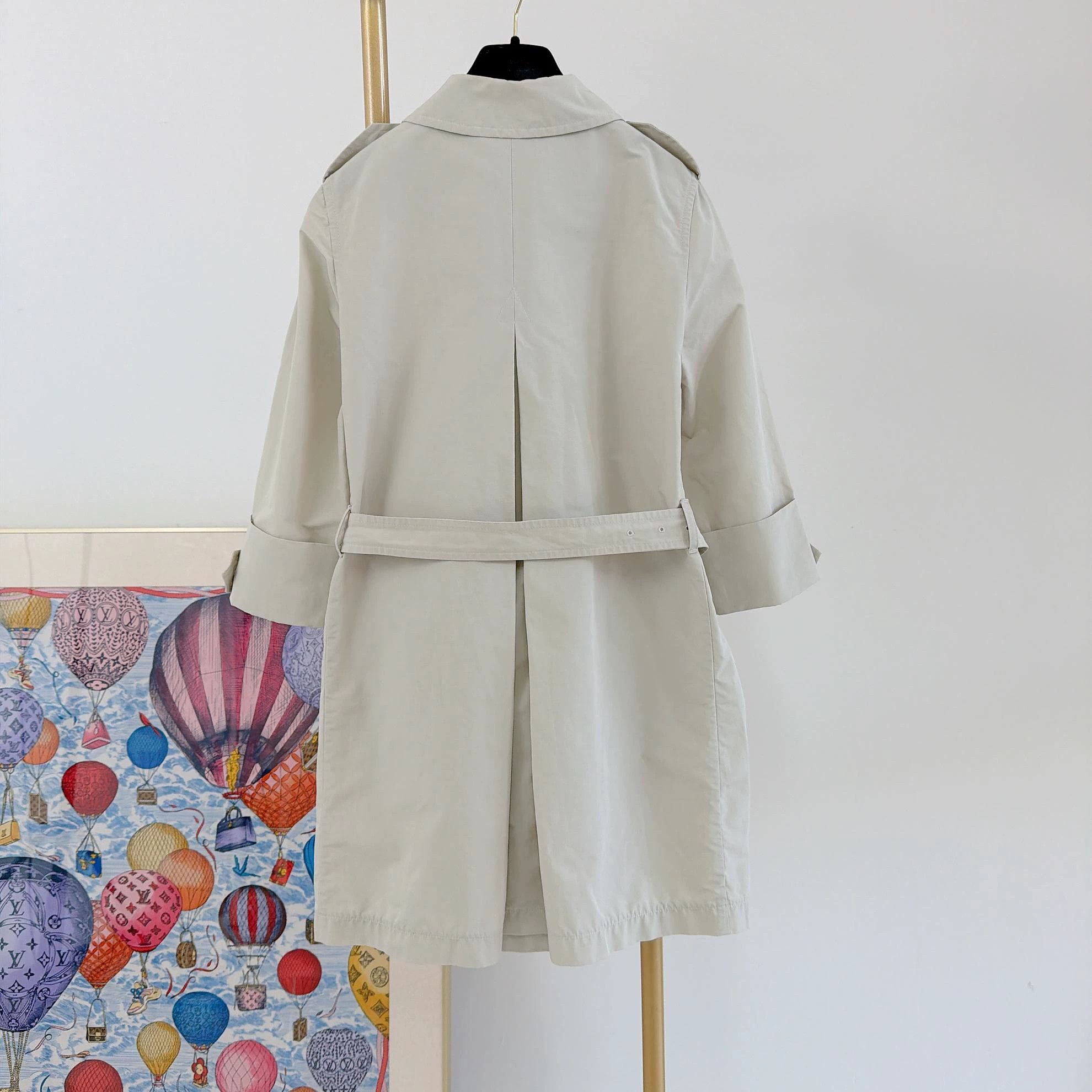 Prada Prada Light Trench Coat 36 5898 Size XS / US 0-2 / IT 36-38 - 2 Thumbnail