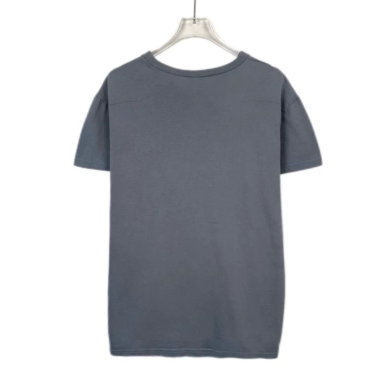 Dior Dior Gray-blue pattern printed cotton round-neck short-slee Size US M / EU 48-50 / 2 - 2 Thumbnail
