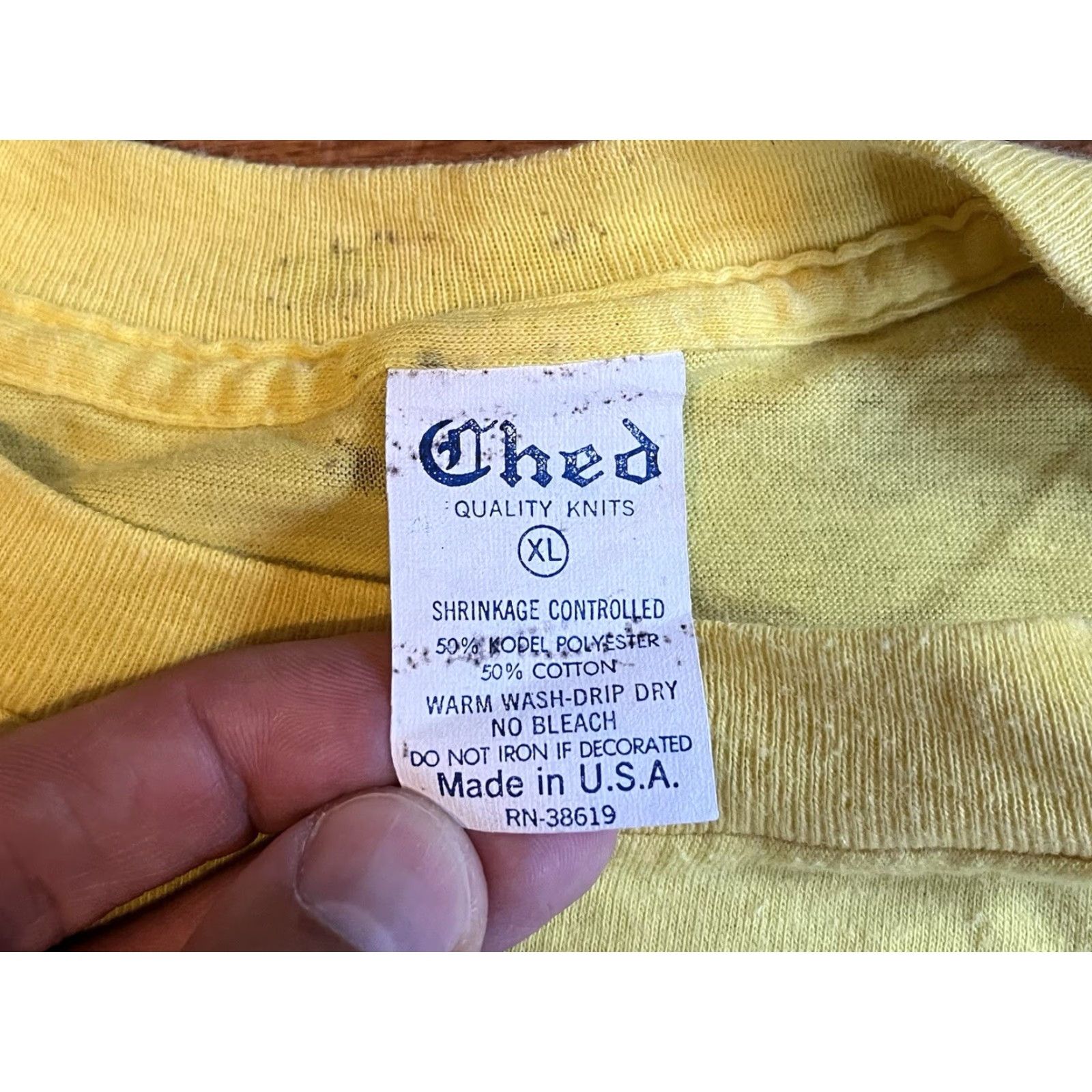 Sugar VINTAGE Sugar Ray Leonard vs Roberto Duran No Mas Shirt M Men’s XL (Fits M) Yellow T-Shirt Size US M / EU 48-50 / 2 - 4 Thumbnail