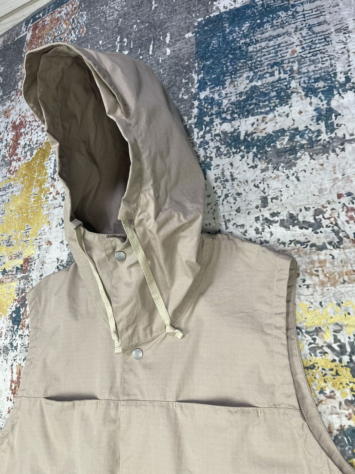 Japanese Brand Garage Green Works Multi Pocket Ripstop Field Vest Size US S / EU 44-46 / 1 - 3 Thumbnail