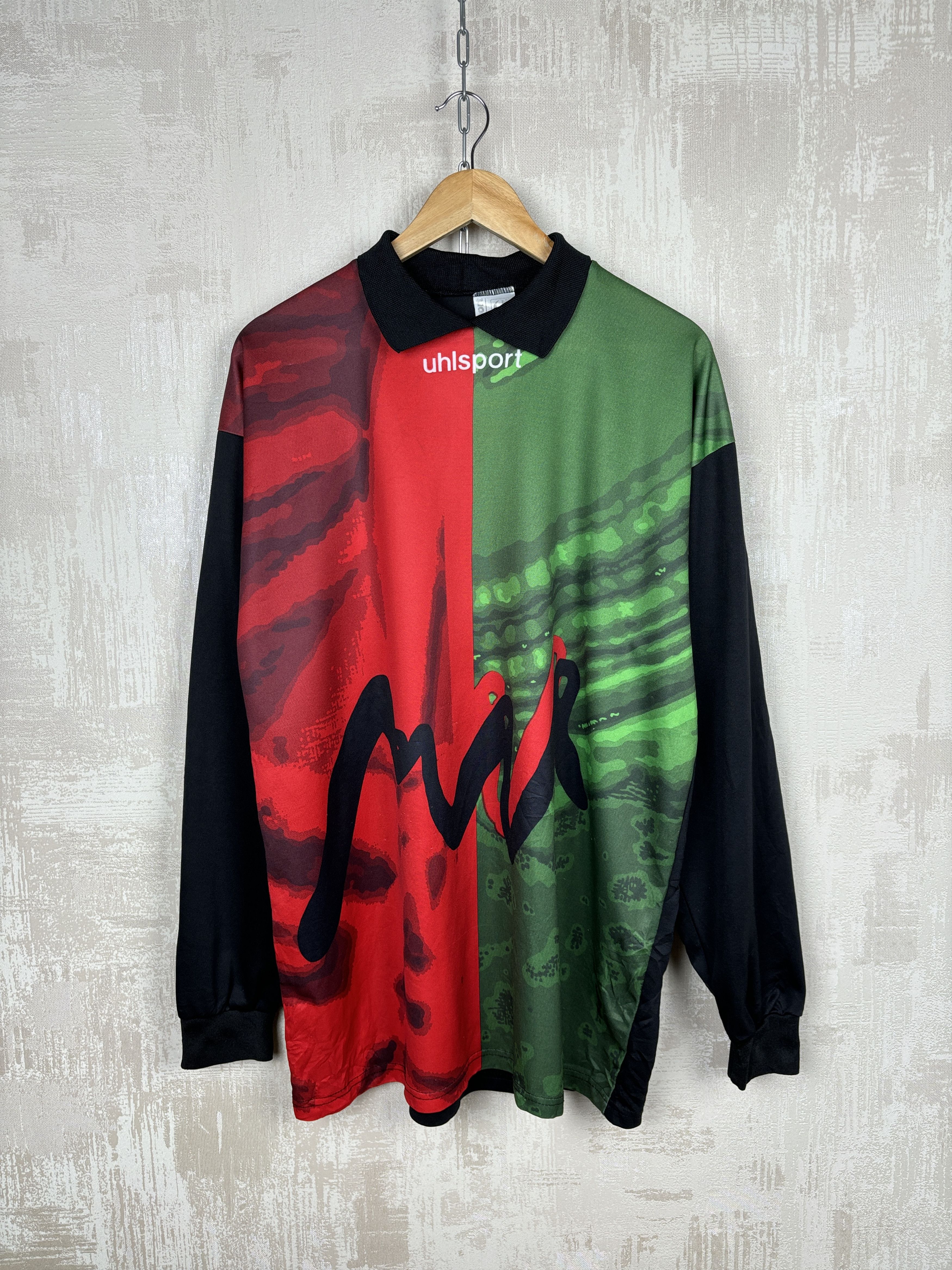 Vintage Vintage Uhlsport 90's Template Goalkeeper Soccer Jersey #1 Size US XL / EU 56 / 4 - 2 Thumbnail