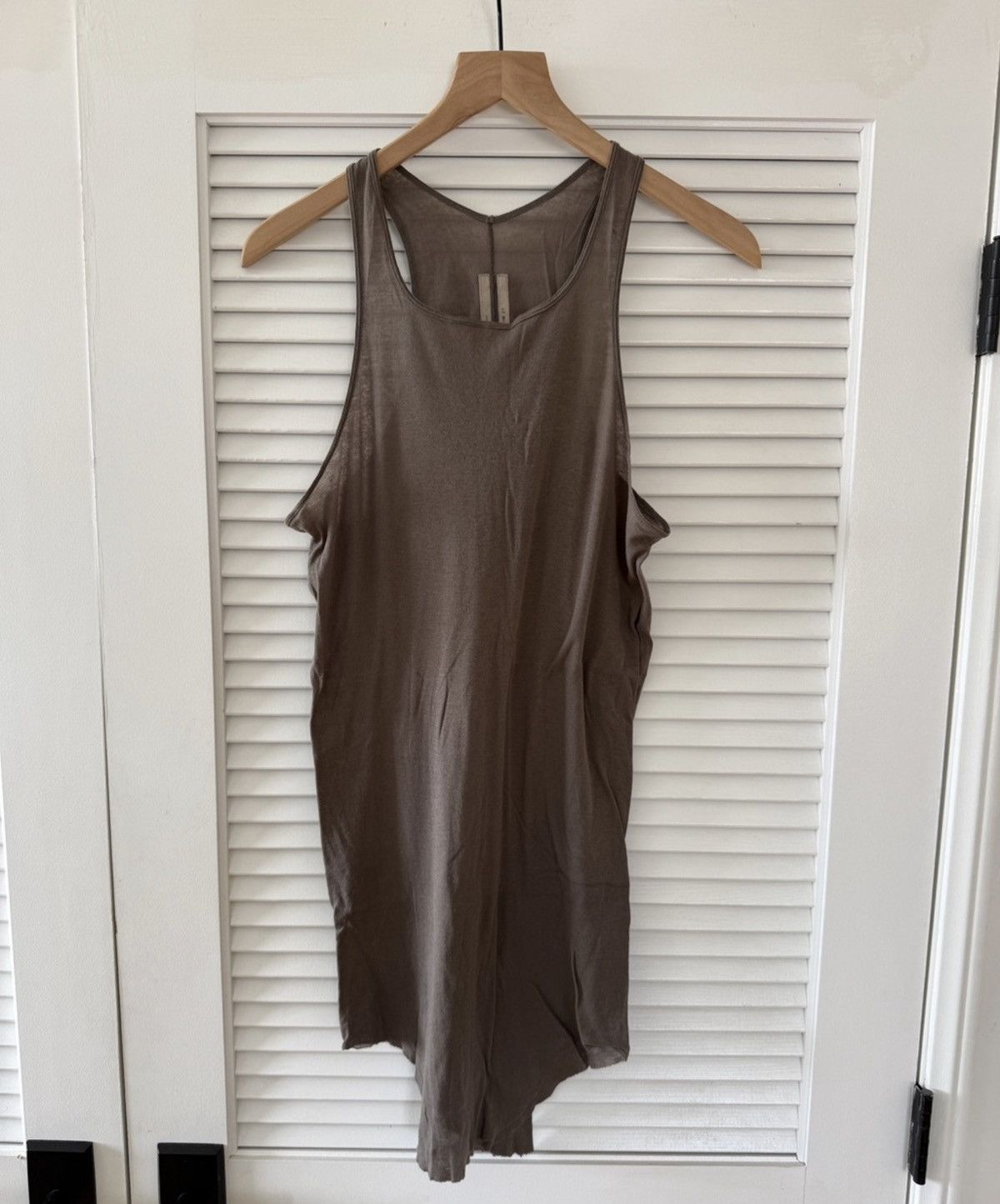 Rick Owens Dust Gethsemane Tank Top