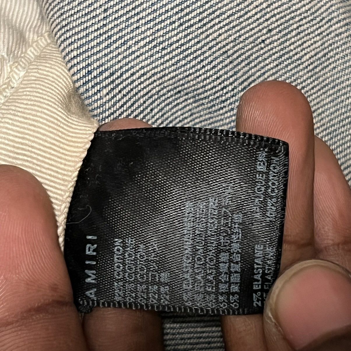 Amiri Amiri Flannel Core Logo Jeans Clay Indigo Size US 34 / EU 50 - 9 Thumbnail