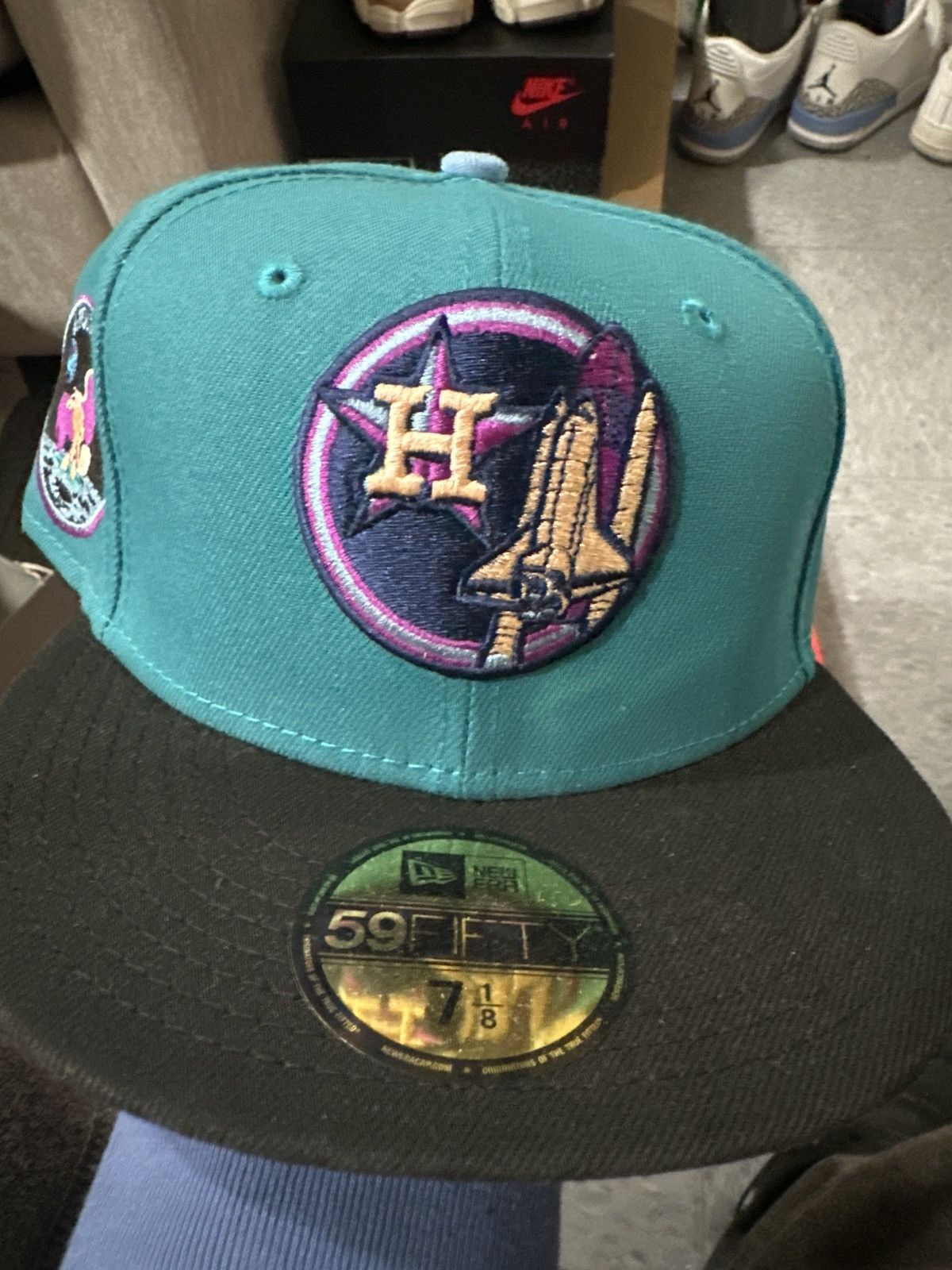 New Era Houston Astros fitted 7 1/8 Size ONE SIZE - 1 Thumbnail