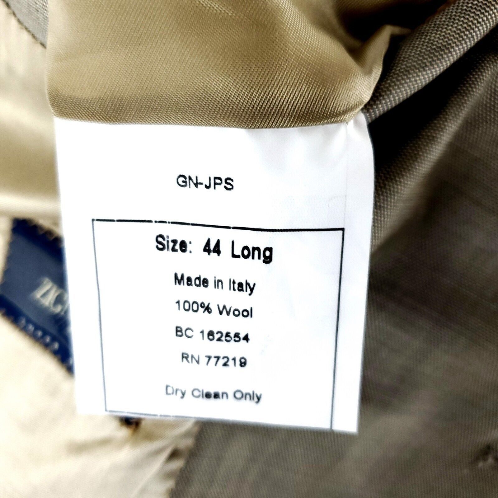 Pronto Uomo Pronto Uomo Signature Zigone Super 110s Wool 2 Button Blazer Size 40L - 9 Thumbnail