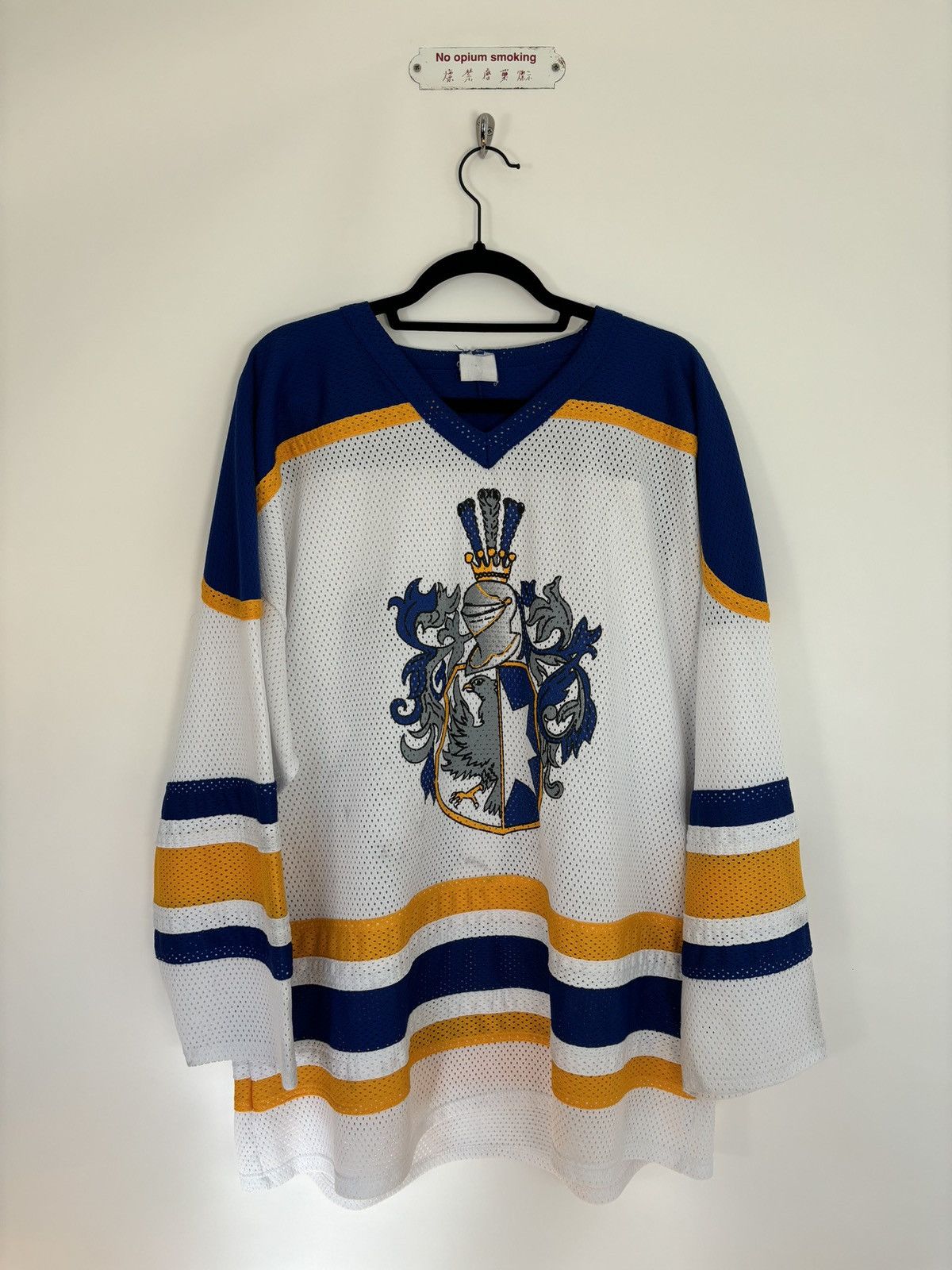 Vintage 🚭 ERD REFERENCE PIECE 🚭 80s LE ROSEY HOCKEY JERSEY GRAIL Size US XL / EU 56 / 4 - 1 Thumbnail