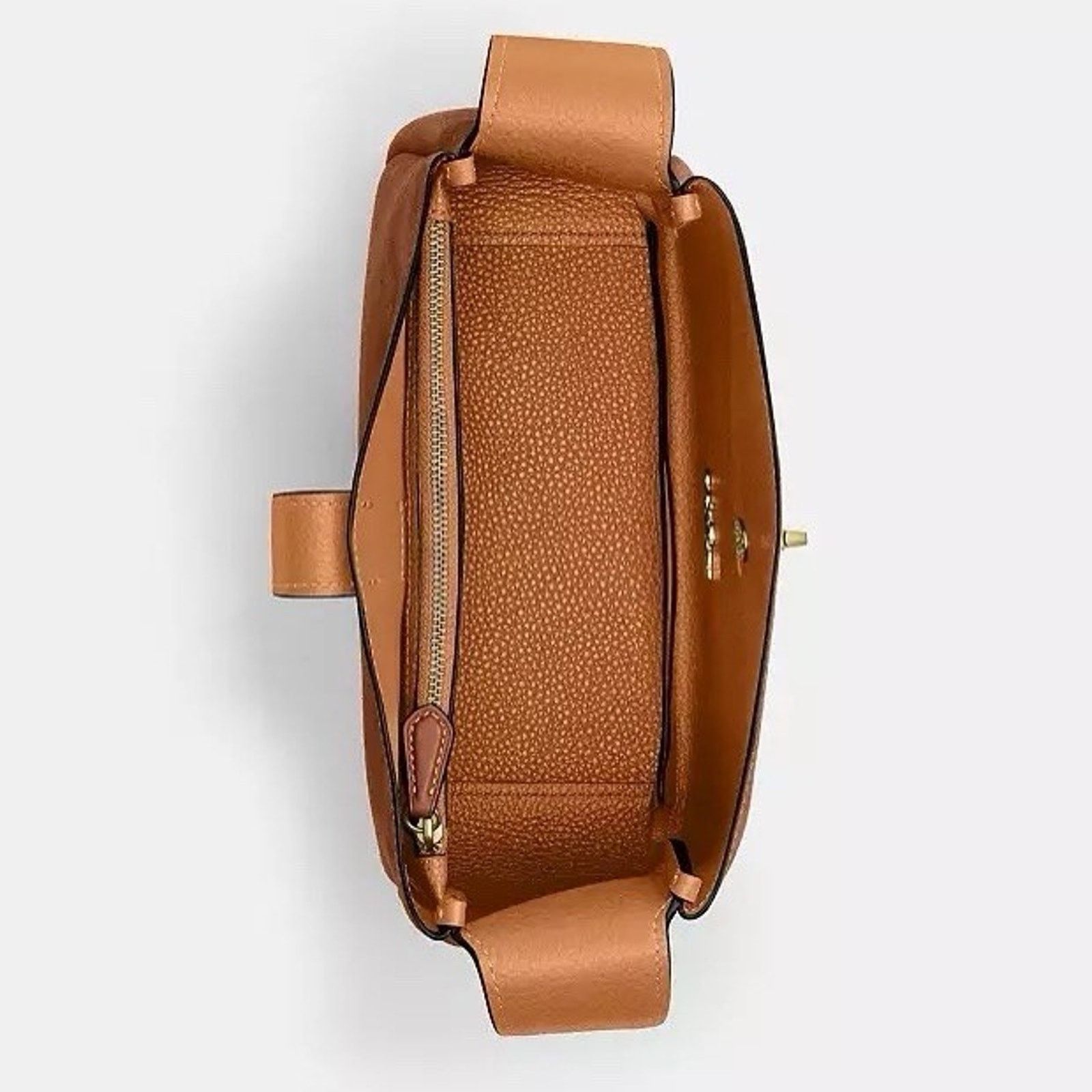 Coach NWT Coach Hadley Convertible Bag CCG43 suede/Gold/Sienna Size ONE SIZE - 13 Thumbnail
