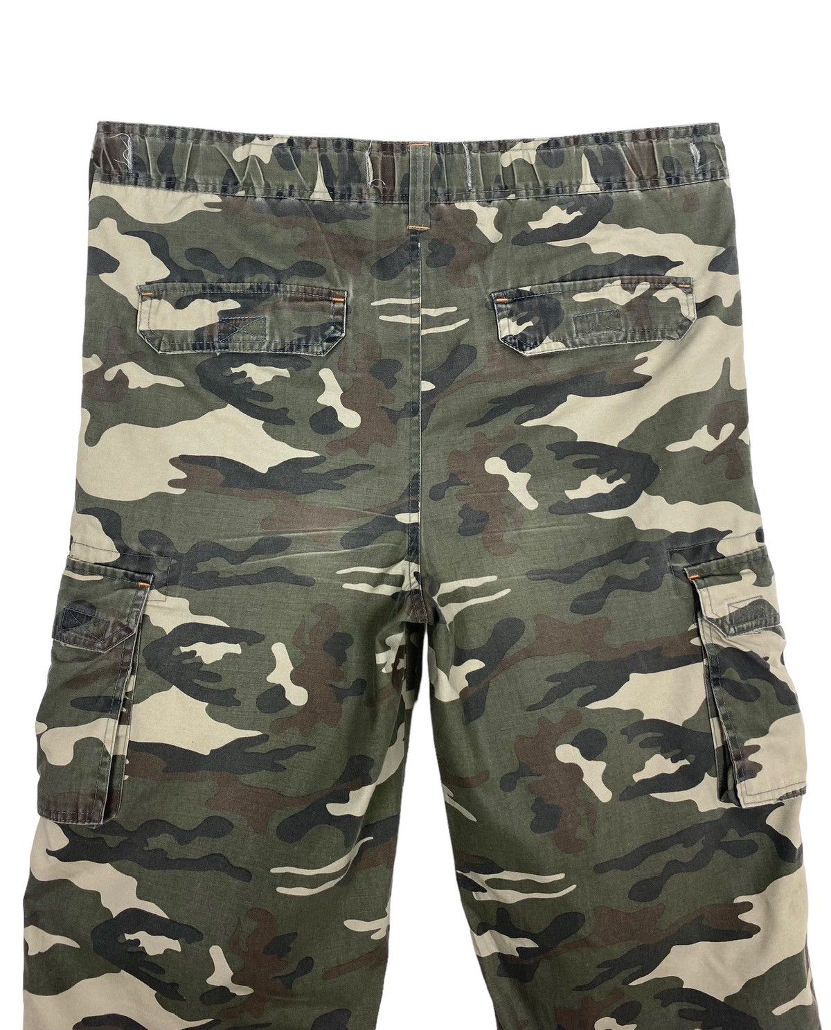 Vintage Rare‼️ Vintage Cargo Camouflage Trousers Size US 37 - 7 Thumbnail