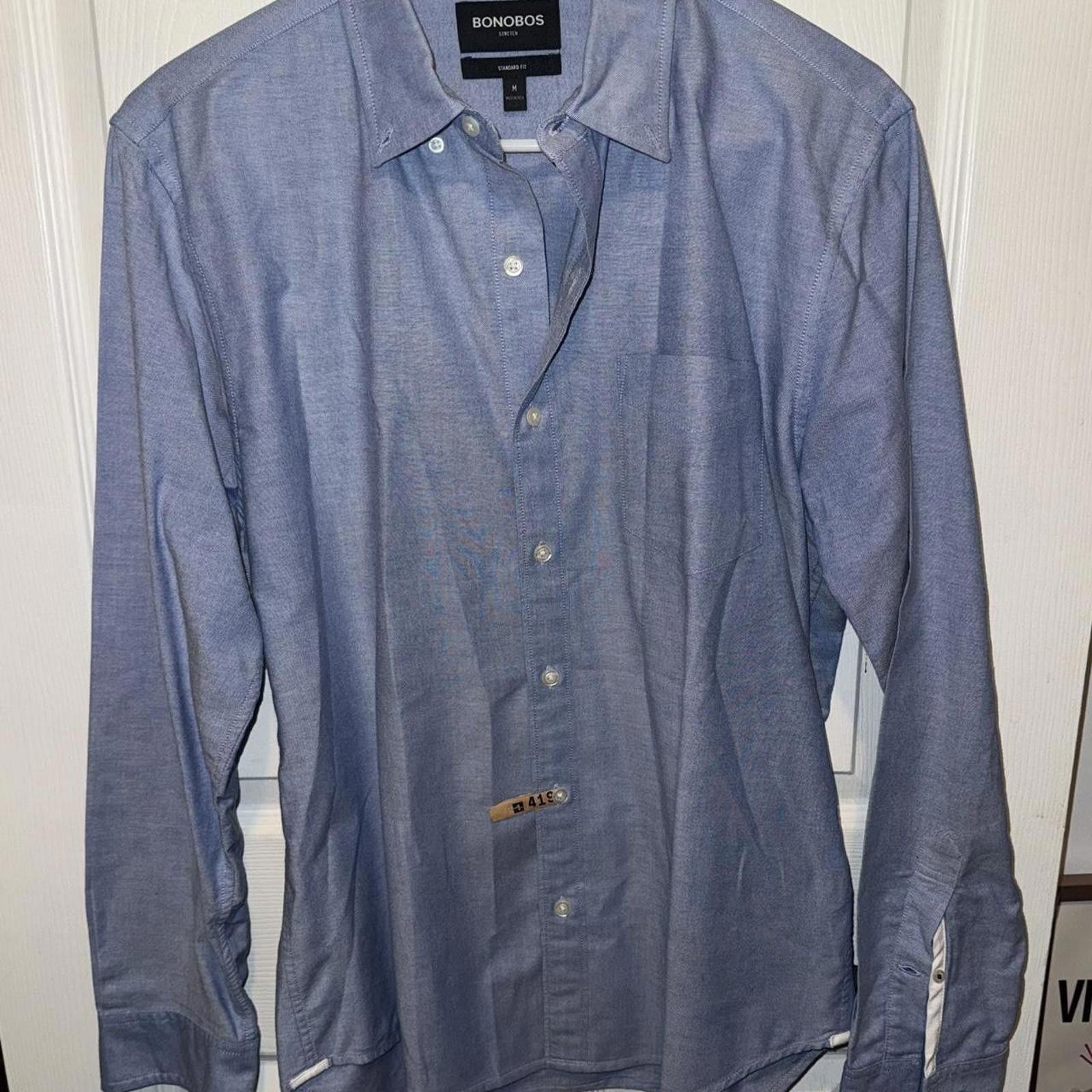 Bonobos Blue Bonobos button-up shirt #mensfashion Size US M / EU 48-50 / 2 - 1 Thumbnail
