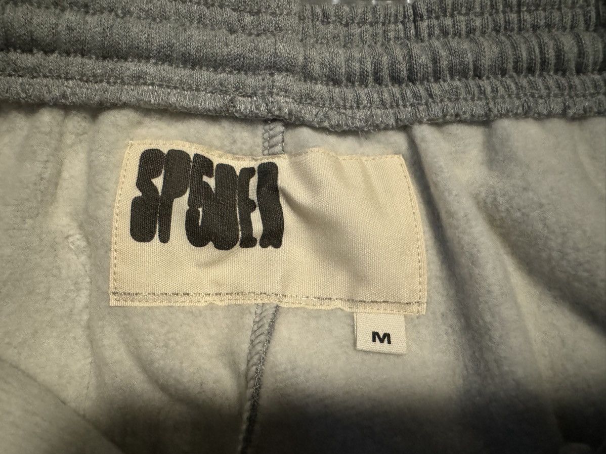 Sp5der Sp5der Beluga Dark Heather Grey Sweatpants Size Medium Size US 32 / EU 48 - 7 Thumbnail