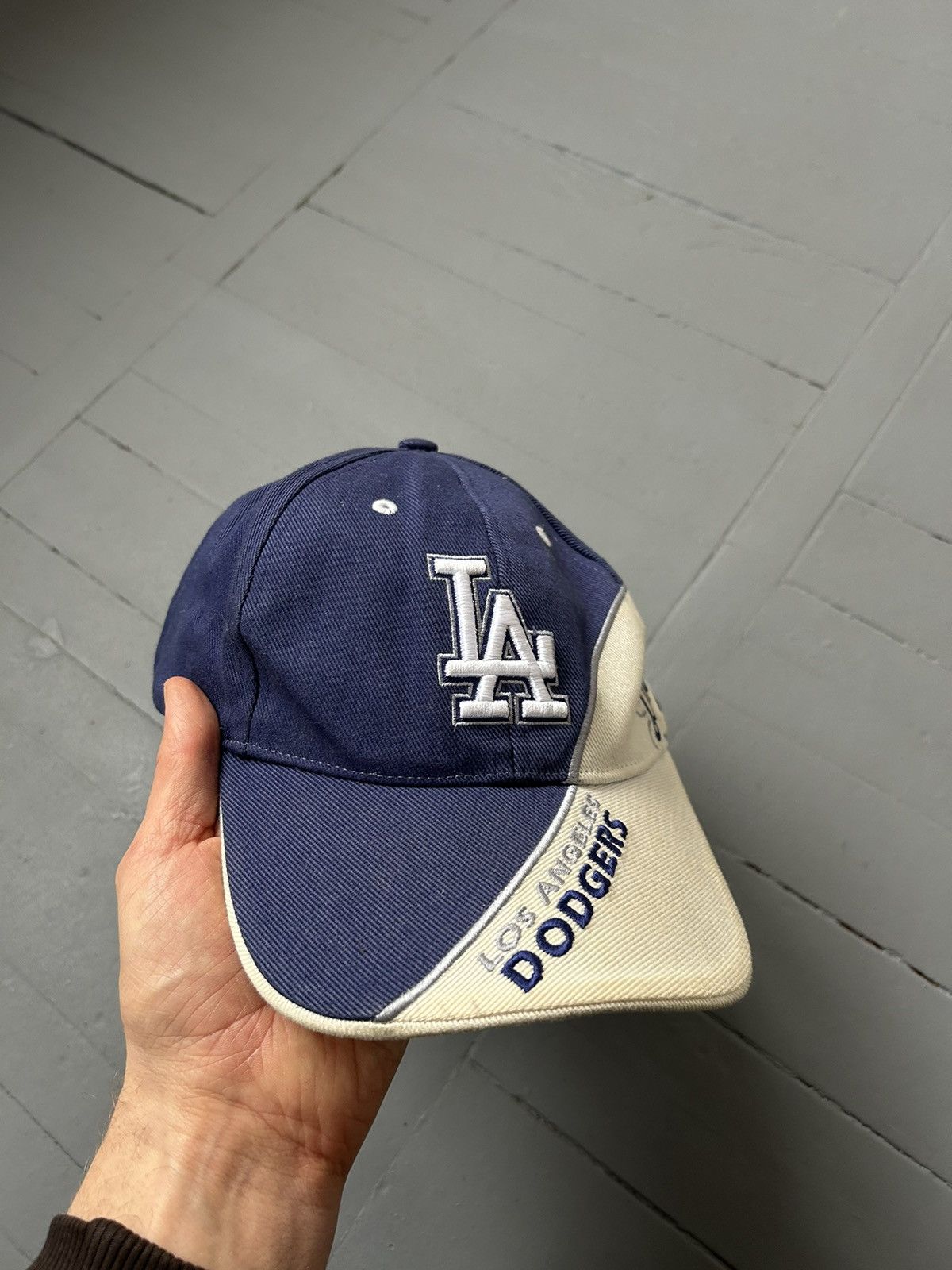MLB MLB Los Angles LA Dodgers major league cap vintage 90s Size ONE SIZE - 1 Thumbnail