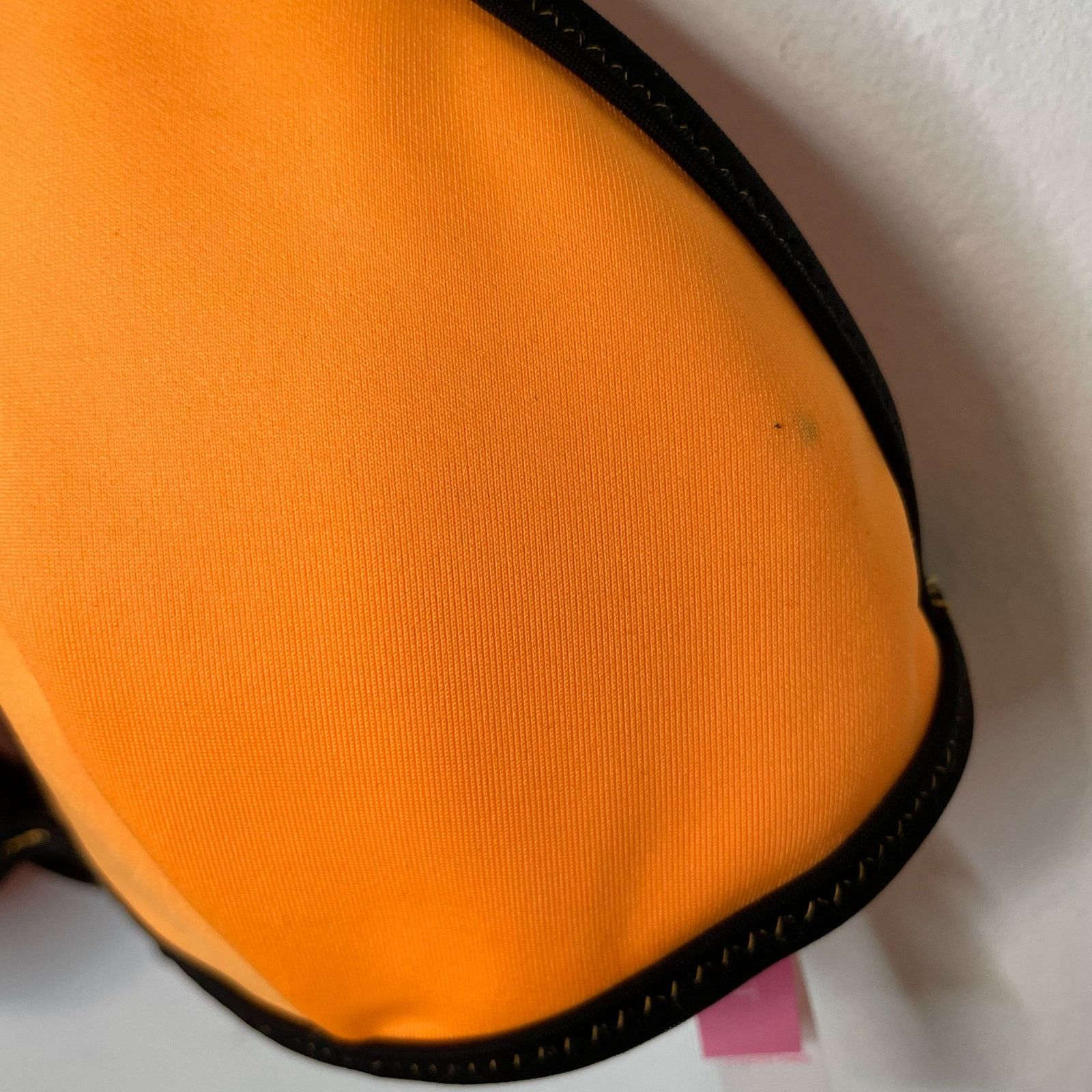 Victoria's Secret Victoria's Secret Orange Bikini Top M Triangle Racerback Size M / US 6-8 / IT 42-44 - 2 Thumbnail