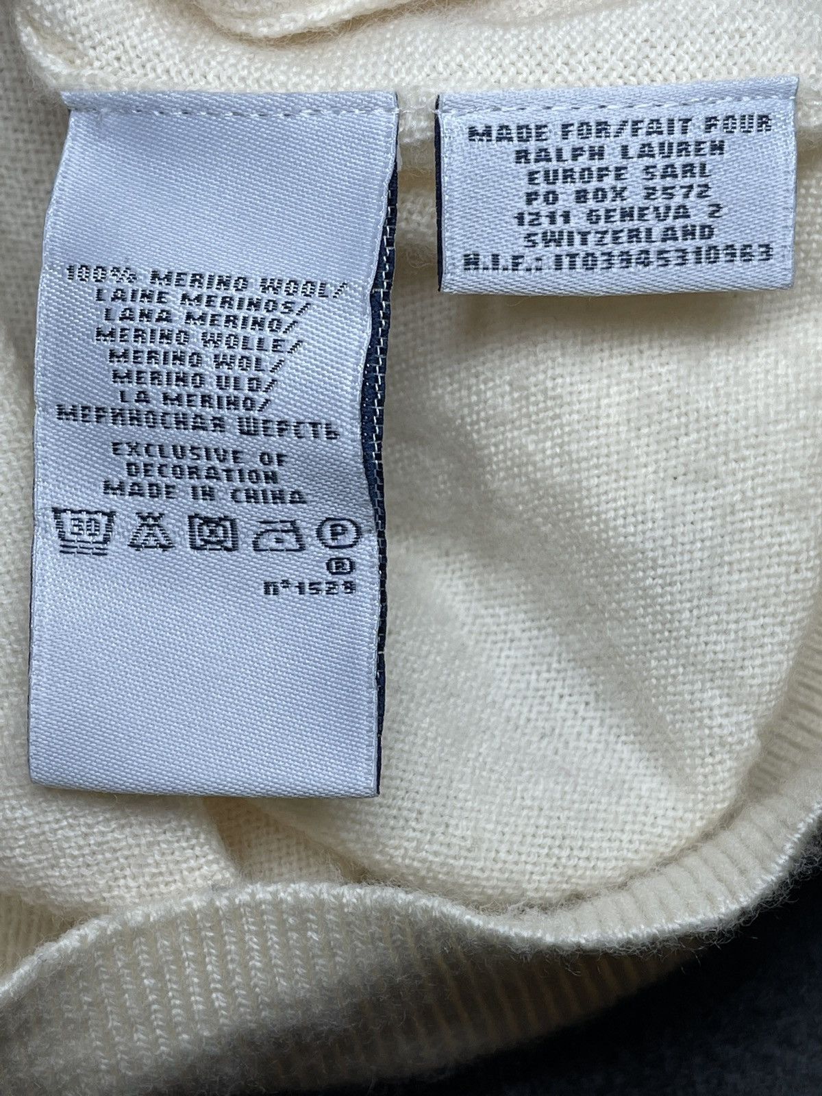 Polo Ralph Lauren RARE🔥Luxury Ralph Lauren Wool Sweater Thin Hype Premium Size S / US 4 / IT 40 - 6 Thumbnail