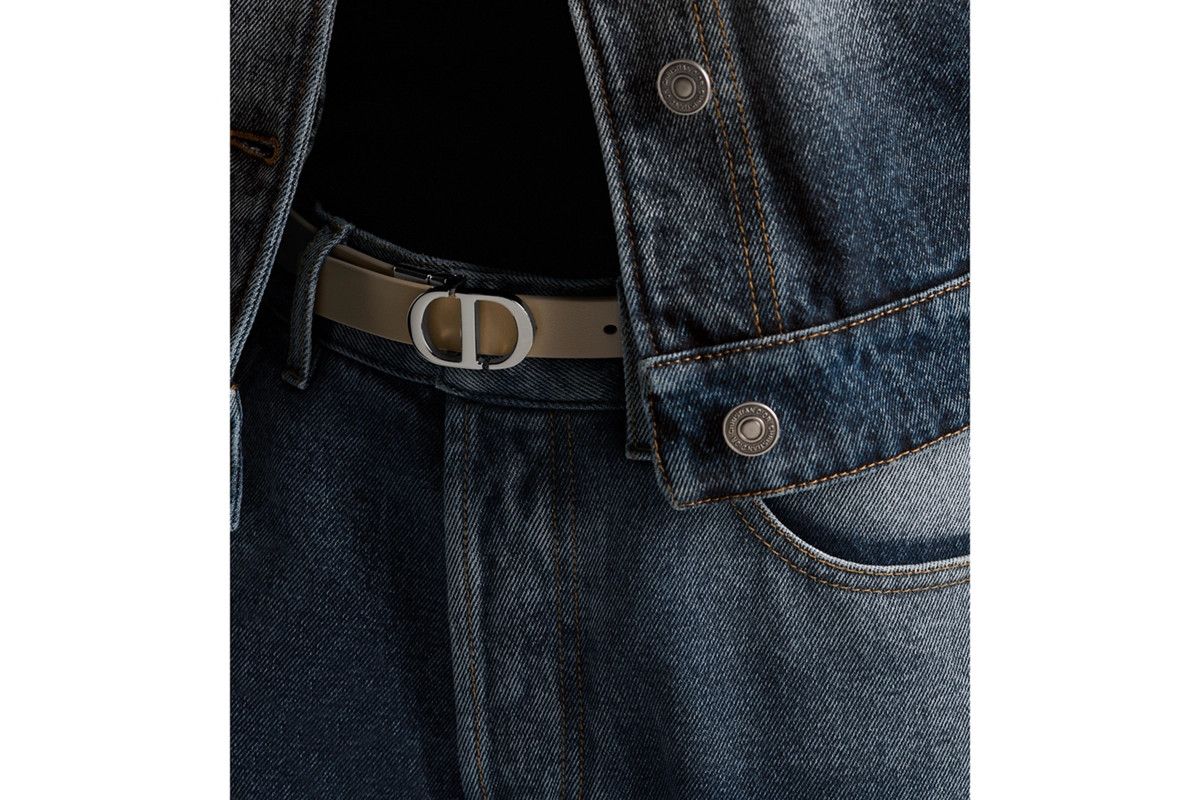 Dior o1bcso1str0126 Size:OS/30 Montaigne Reversible Belt in Beige Size ONE SIZE - 5 Thumbnail