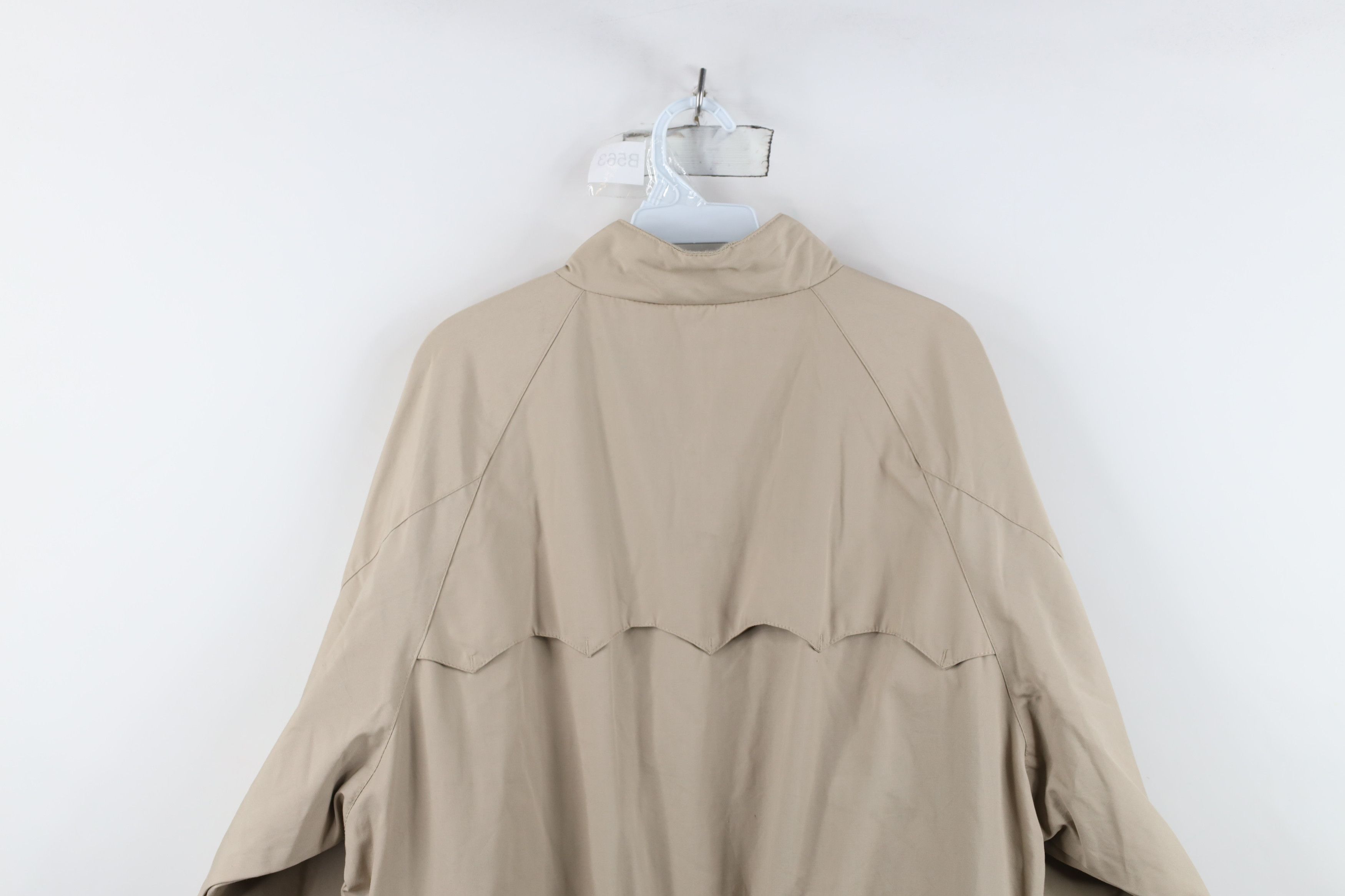 Vintage Deadstock Vintage 90s Streetwear Racer Bomber Jacket Beige Size US L / EU 52-54 / 3 - 14 Thumbnail