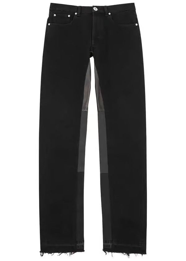 Lanvin o1y0125 Jeans Pant in Black Size US 30 / EU 46 - 1 Thumbnail