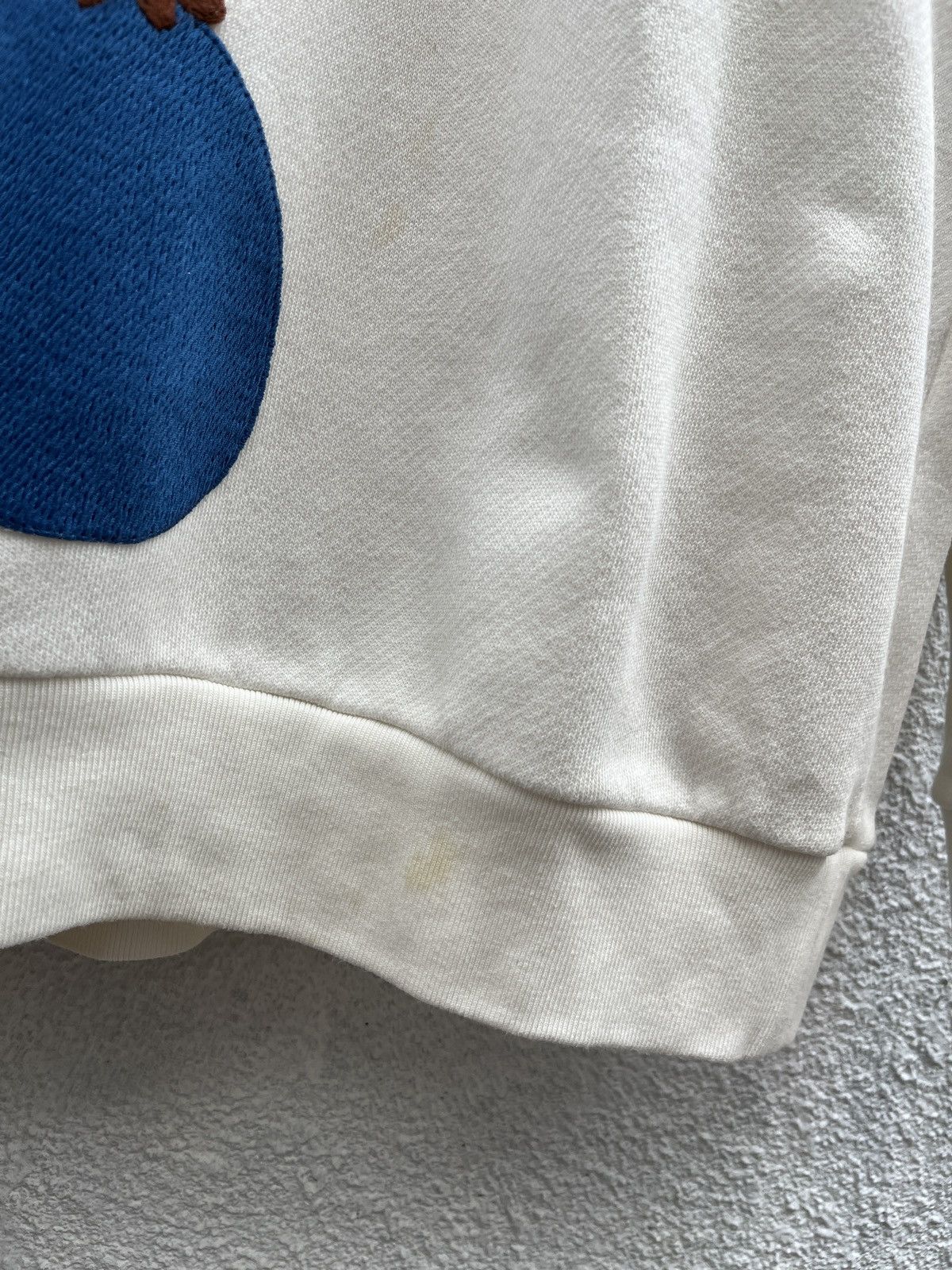 Gucci Gucci Bear Ivory Oversized Sweatshirt Size US M / EU 48-50 / 2 - 14 Thumbnail