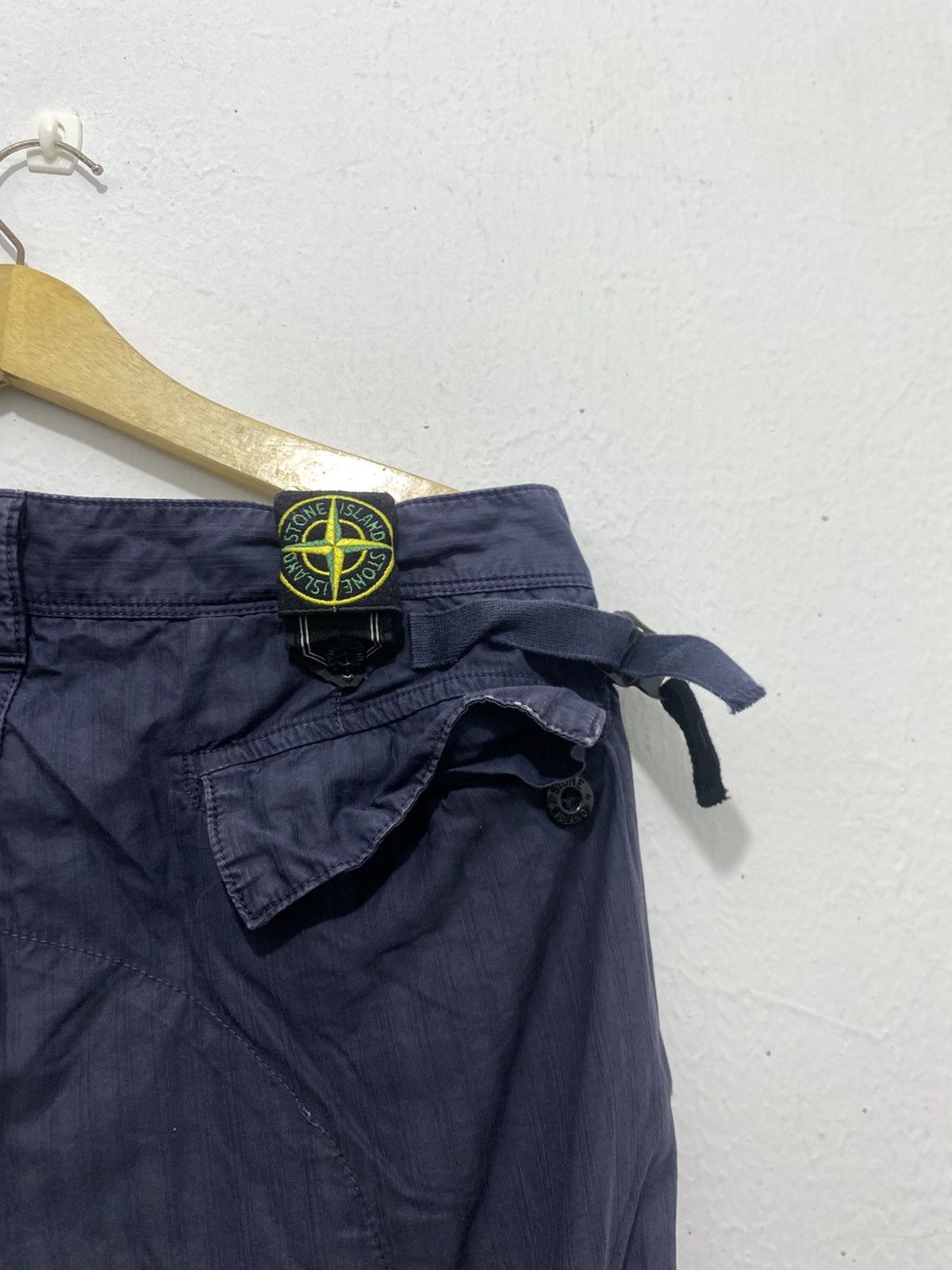 Stone Island Vintage Stone Island Rare Badge Pants Size US 30 / EU 46 - 6 Thumbnail