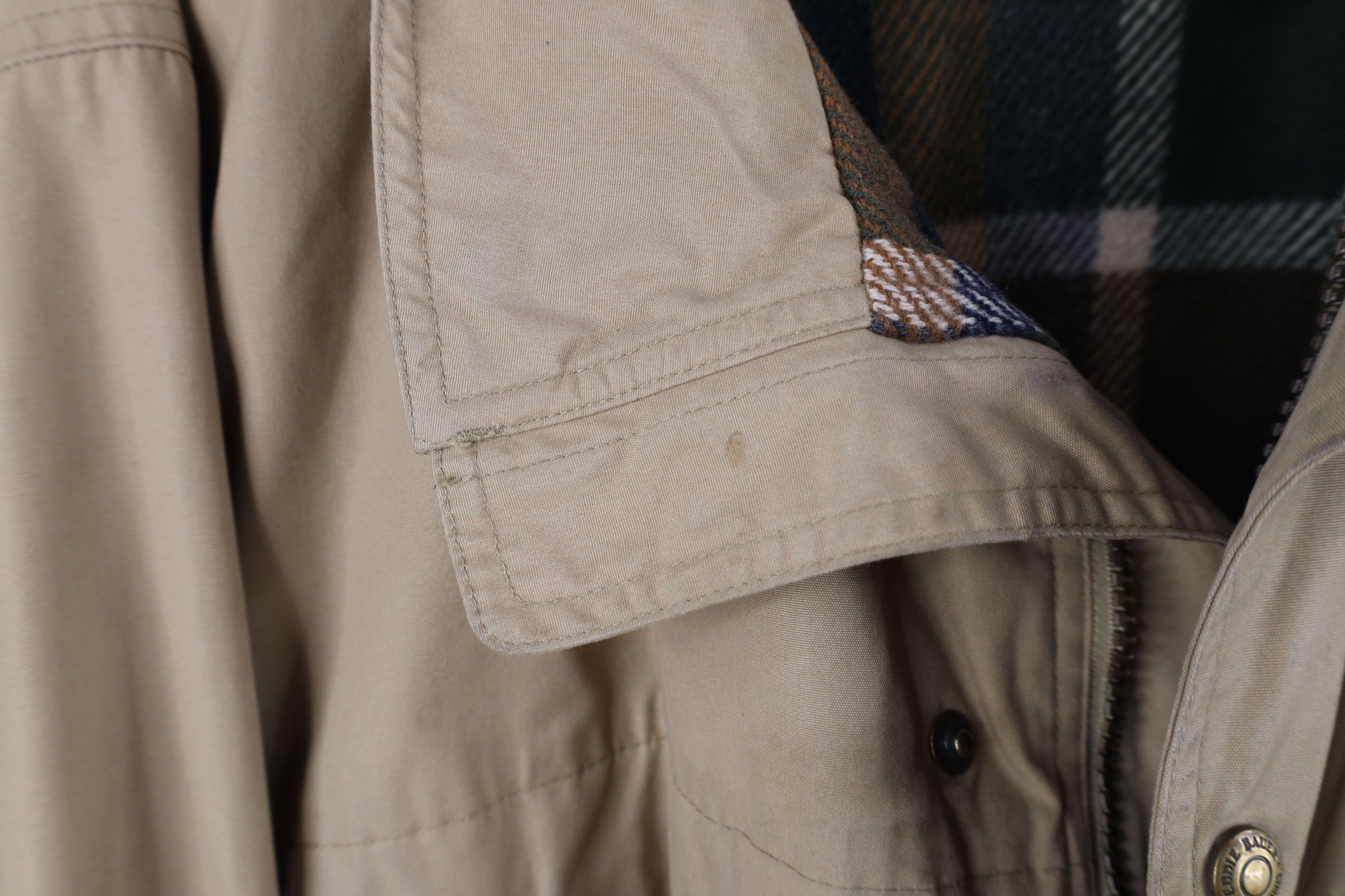Eddie Bauer × Vintage Vintage 90s Eddie Bauer Wool Lined Mountain Parka Jacket Size US XL / EU 56 / 4 - 5 Thumbnail