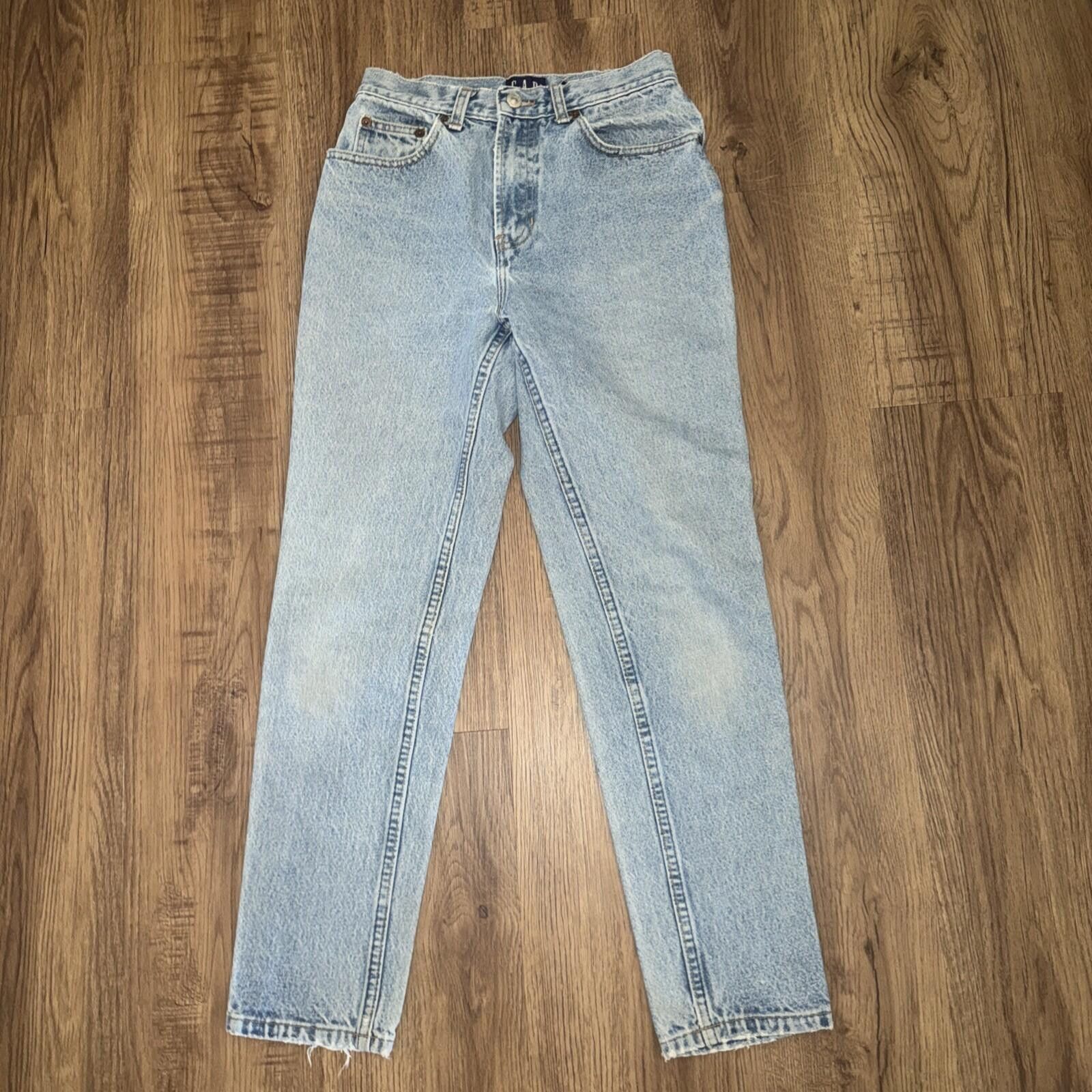 Gap Vintage Gap Jeans Womens 90s Ankle Slim Jeans Hong Kong Size 28" / US 6 / IT 42 - 1 Thumbnail
