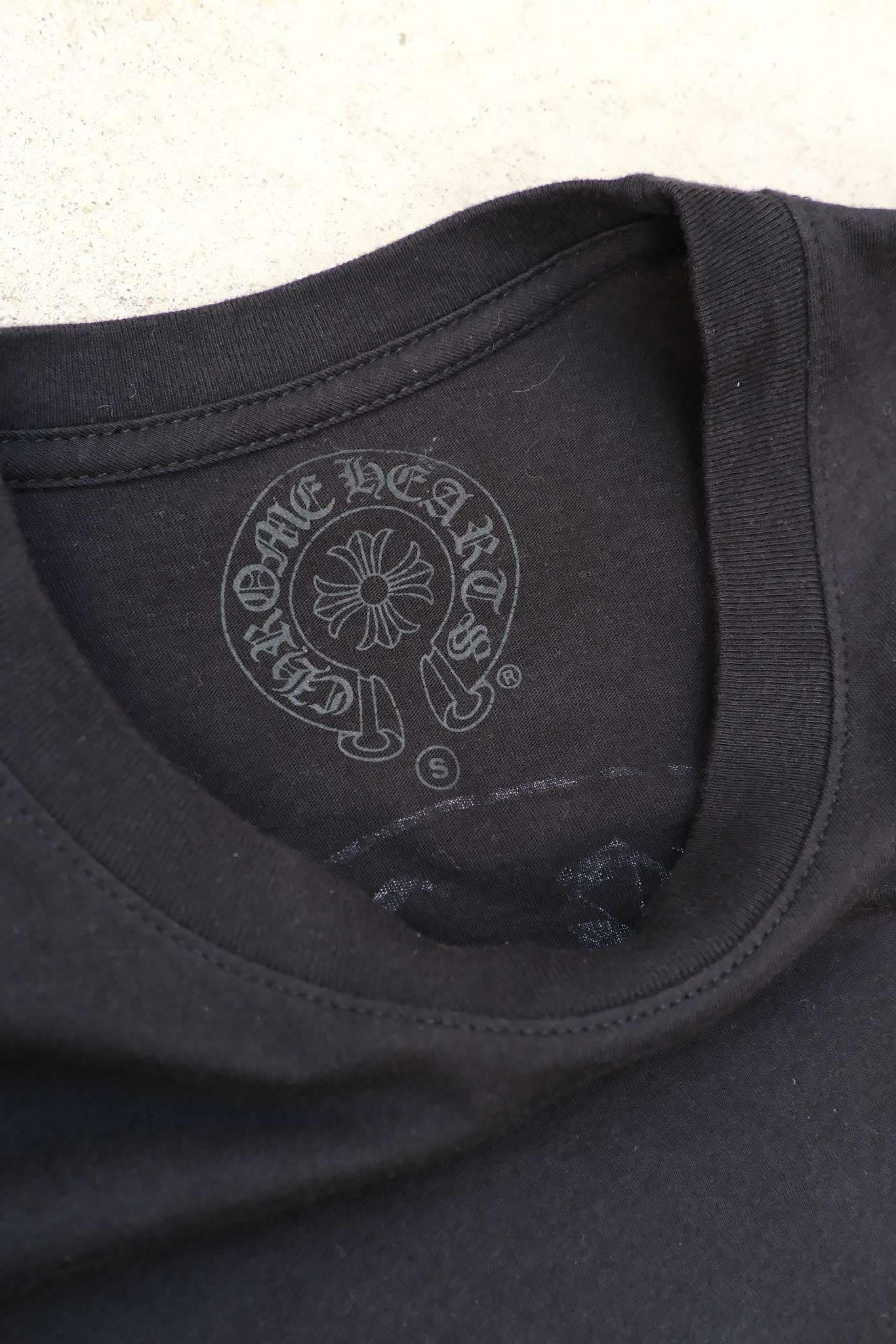 Chrome Hearts CH Gradient Dagger Horseshoe Logo Long Sleeve Tee Size S / US 4 / IT 40 - 5 Thumbnail