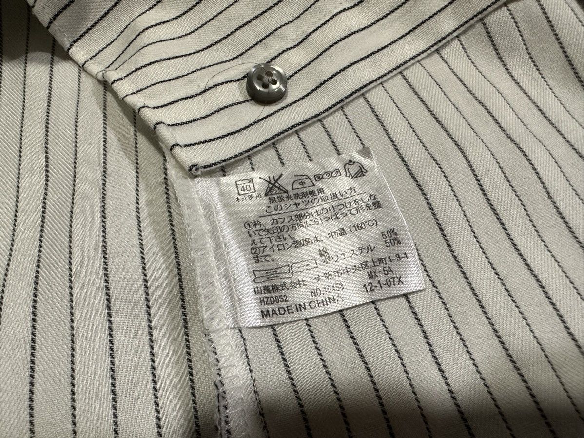 Designer 🔥Vintage Ficce Striped Shirt Long Sleeve Yoshiyuki Konishi Size US XL / EU 56 / 4 - 12 Thumbnail