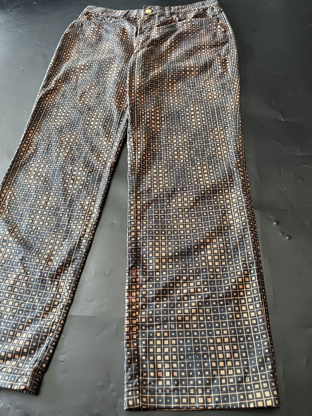 Fendi Fendi Zucca Monogram Jeans Size US 29 - 3 Thumbnail