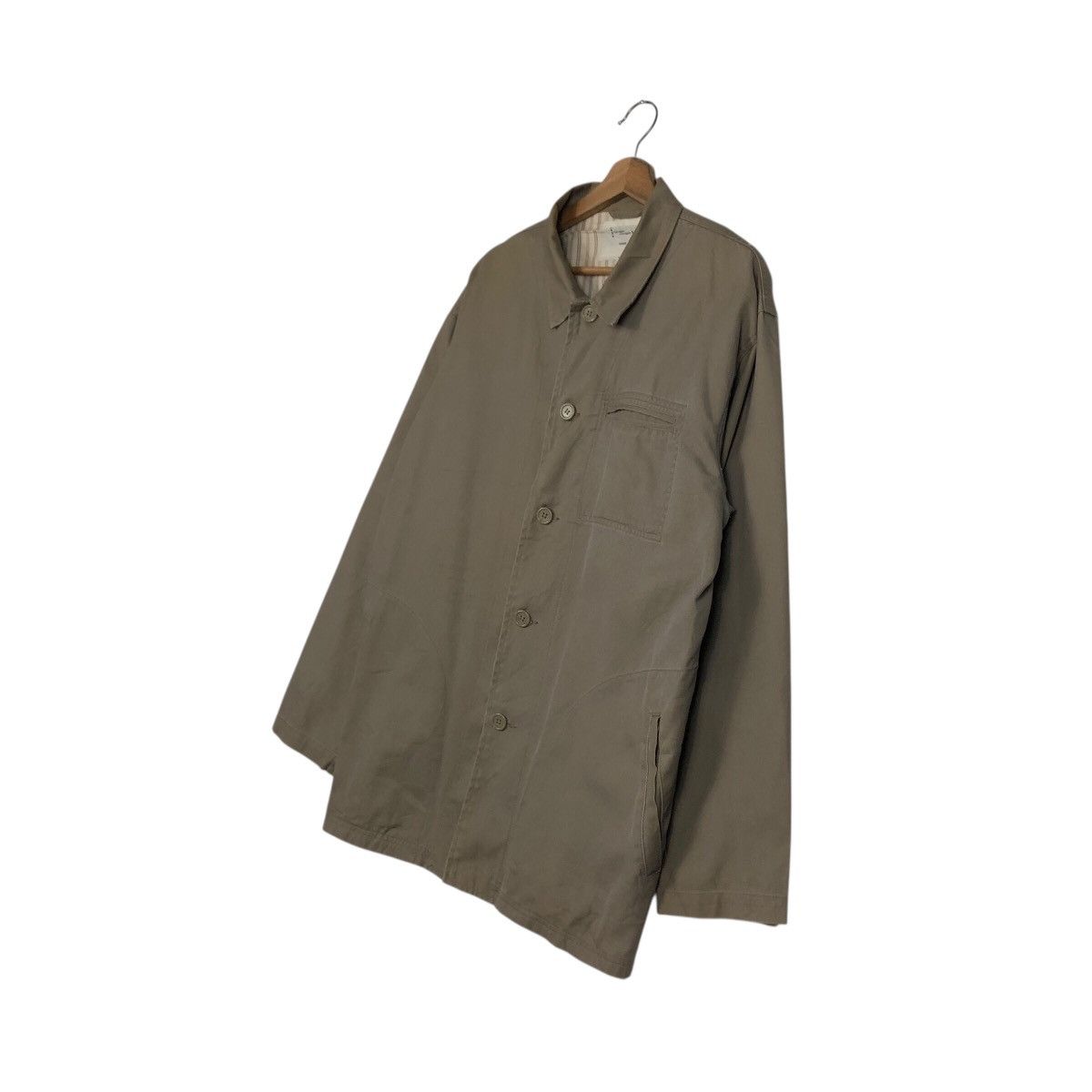Issey Miyake Vintage Voirrggnn Voyage Work Jacket / Boxy Chore Coat Size US M / EU 48-50 / 2 - 3 Thumbnail
