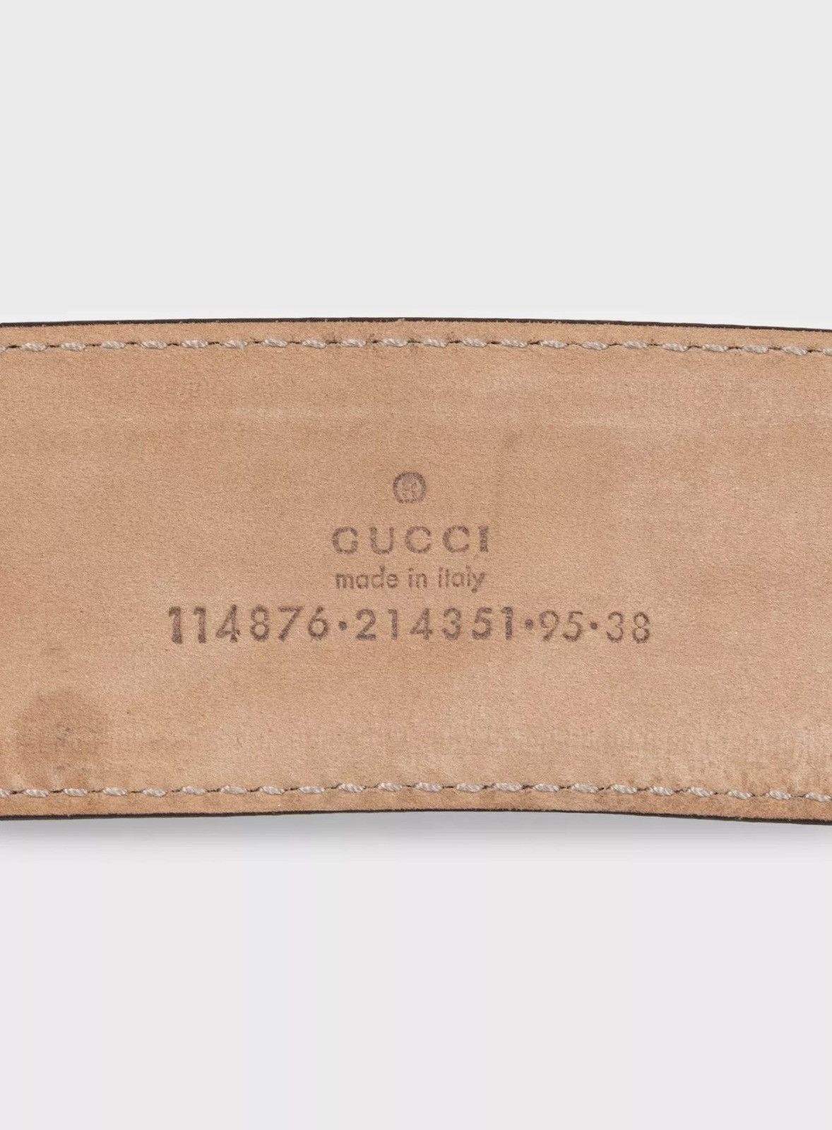 Gucci GUCCI Tom Ford FW 2004 Monogram Buckle Belt Demna Nettspend Size ONE SIZE - 6 Thumbnail