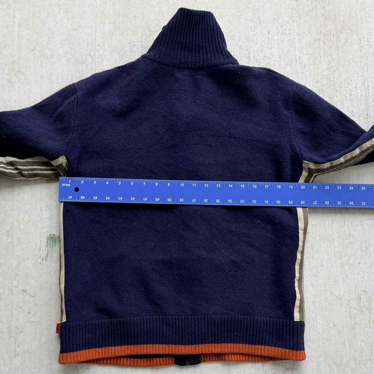 Kappa Vintage Robe Di Kappa Wool Sweater Zip Up Large Slim 80s Size US L / EU 52-54 / 3 - 10 Thumbnail
