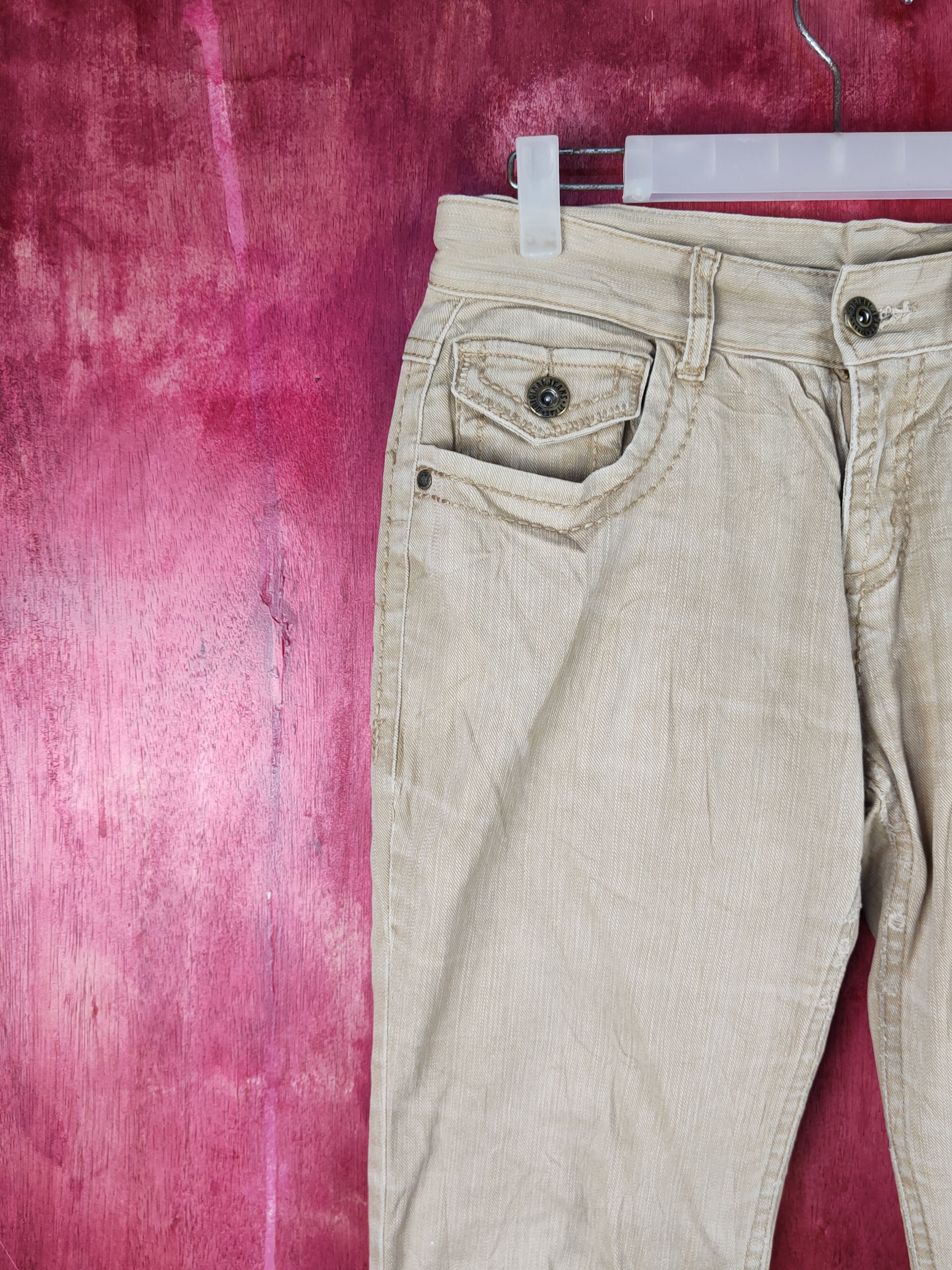 Japanese Brand Japanese Brand Brown Faded Multipocket Jeans #S1575 Size US 31 - 3 Thumbnail