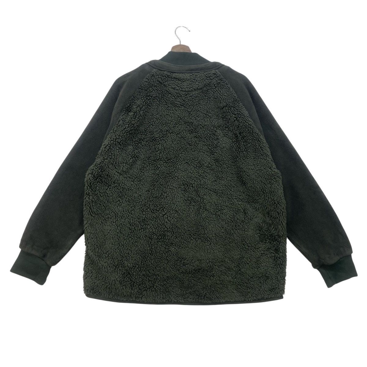 Uniqlo × White Mountaineering White Mountaineering Uniqlo Patchwork Fleece Sherpa Jacket Size US M / EU 48-50 / 2 - 2 Thumbnail
