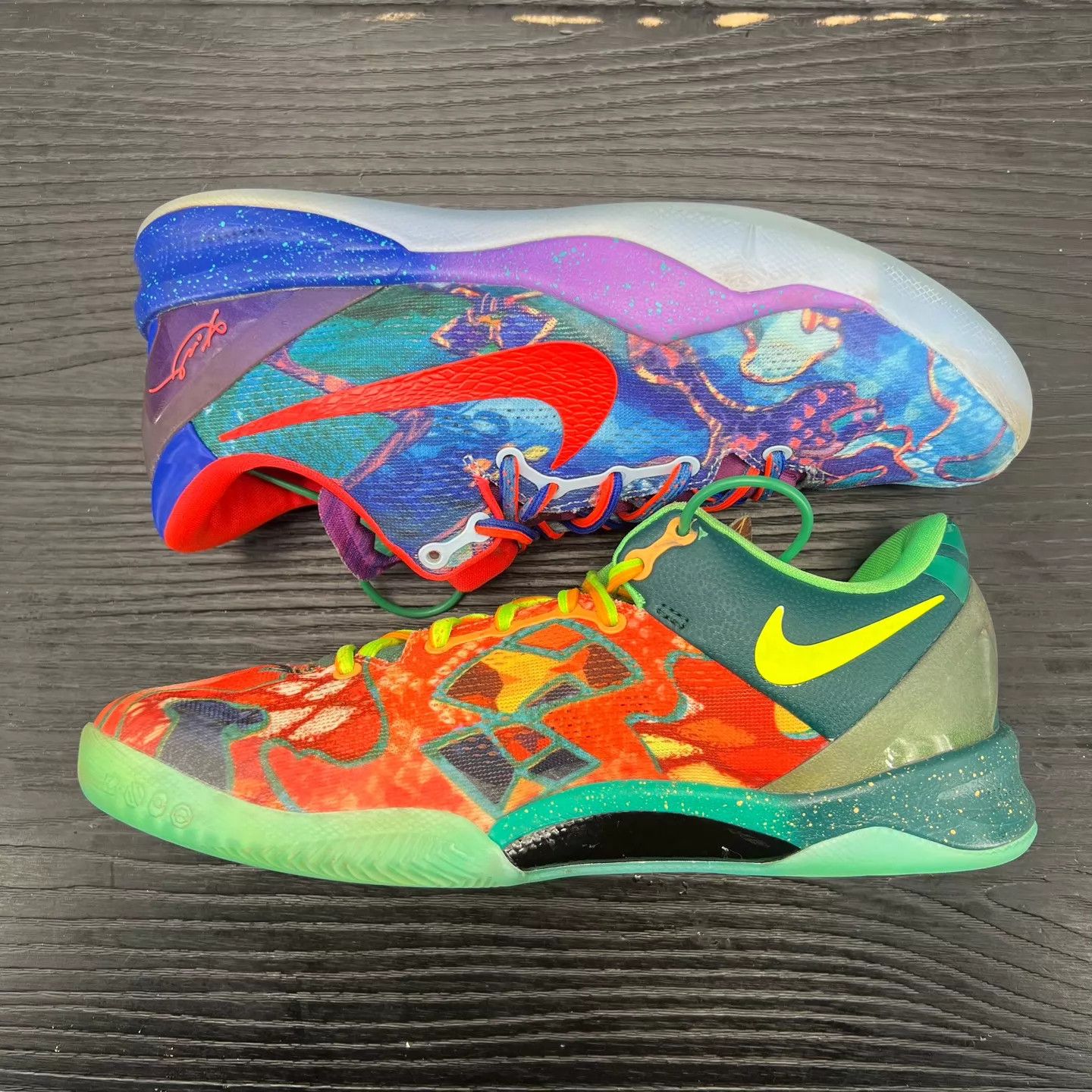 Nike ZK8 Orange & Blue Yin Yang 42 Mint Size US 9 / EU 42 - 2 Thumbnail