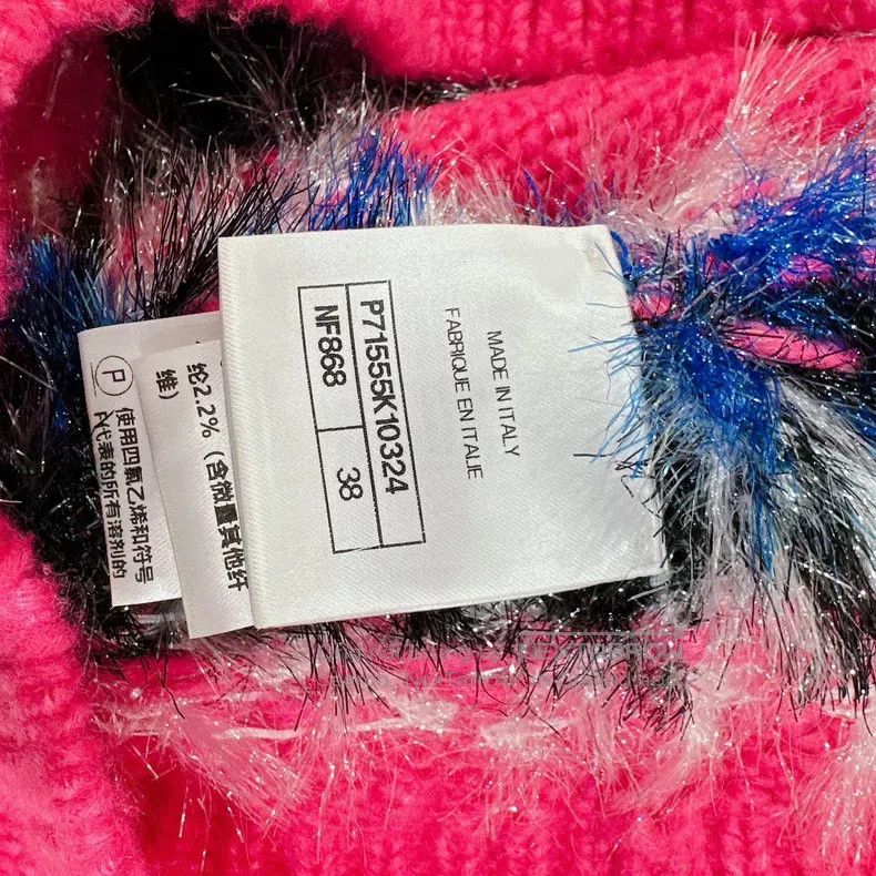 Chanel Chanel 21 Autumn and Winter Pink Shiny Knitted Pullover Sw Size XS / US 0-2 / IT 36-38 - 4 Thumbnail
