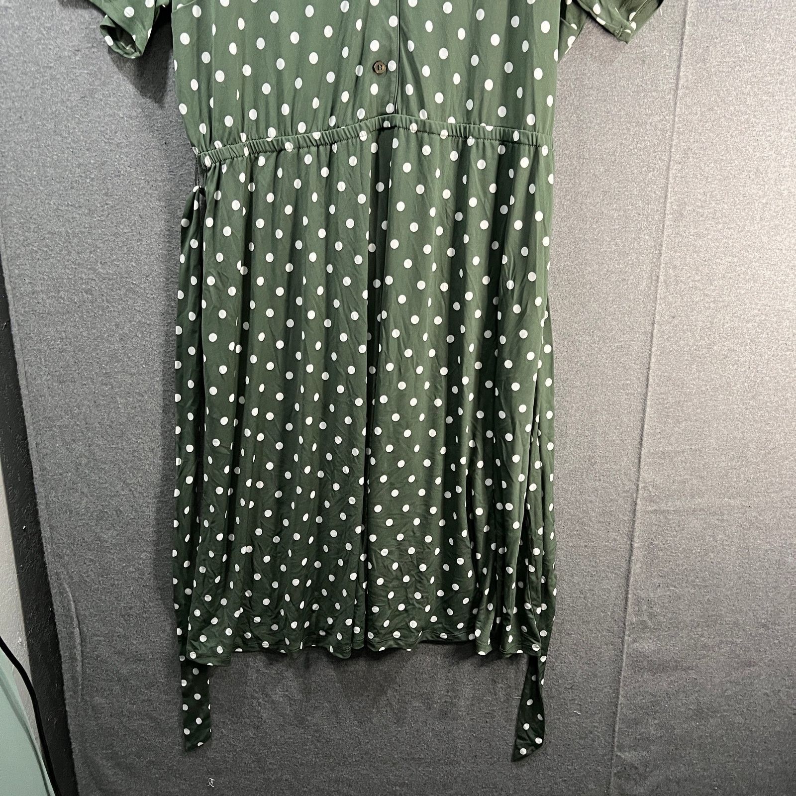 Other Girl With Curves Regular Collared Knit Midi Shirt Dress Size XL / US 12-14 / IT 48-50 - 5 Thumbnail