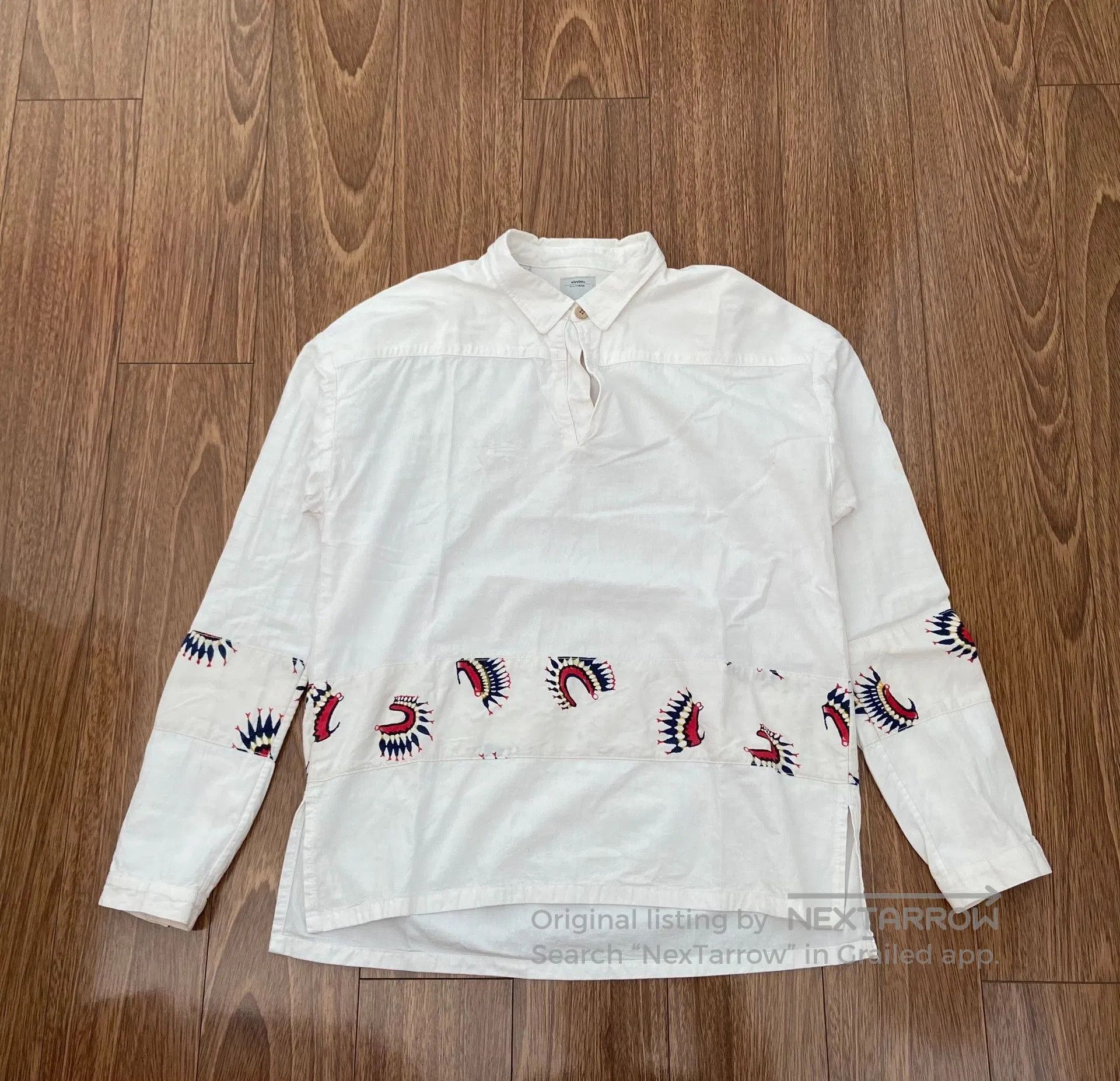 Visvim VISVIM KERCHIEF DOTS TUNIC SHIRT | Grailed
