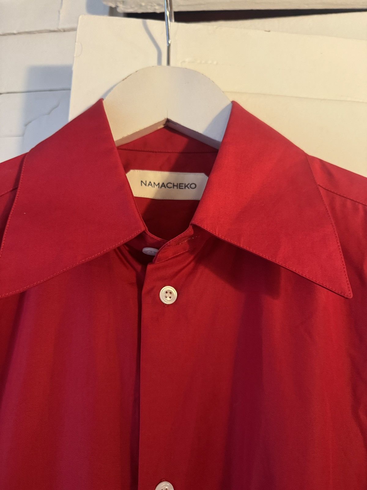 Namacheko Namacheko red shirt with fringe details Size M / US 6-8 / IT 42-44 - 4 Thumbnail