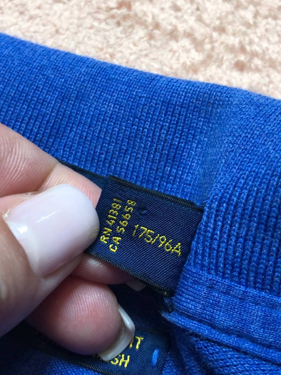 Polo Ralph Lauren Polo Ralph Lauren Custom Slim Fit Blue Polo Size M Size US M / EU 48-50 / 2 - 3 Thumbnail