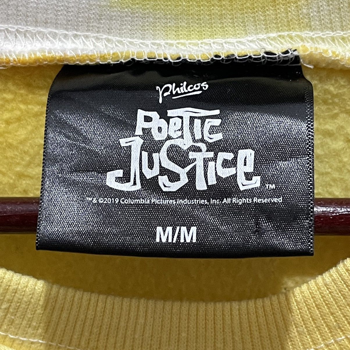 Rap Tees Tupac Shakur Poetic Justice Tie-Dye Crewneck Sweatshirt Size US M / EU 48-50 / 2 - 9 Thumbnail
