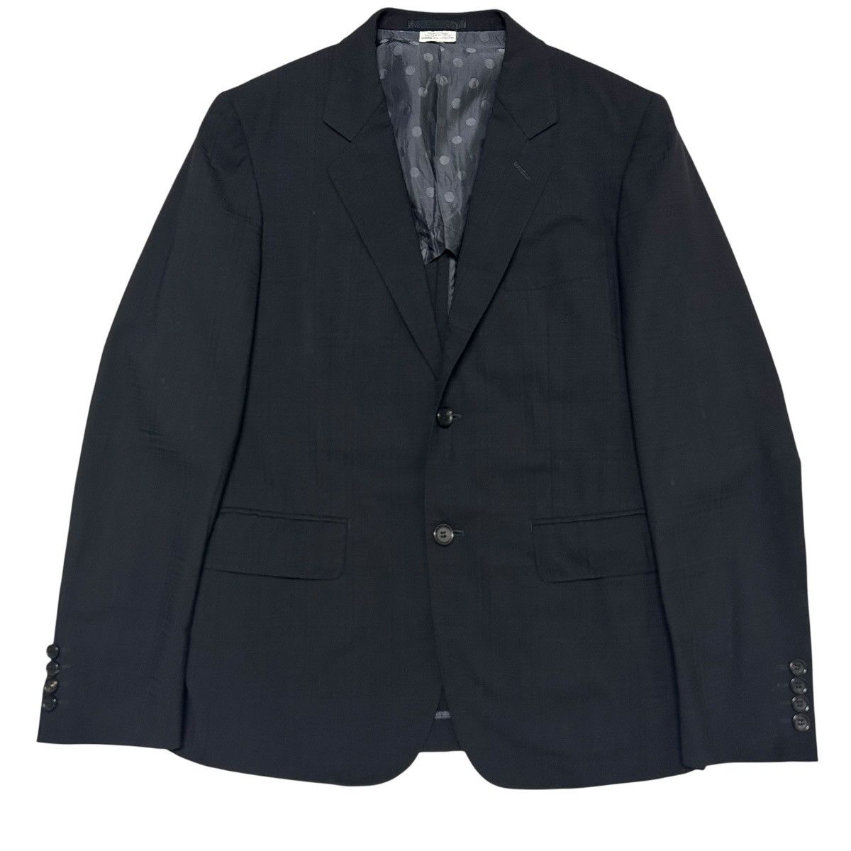 Comme des Garcons 552 Comme Des Garcons Homme Deux suit set up black archive Size 38R - 2 Thumbnail