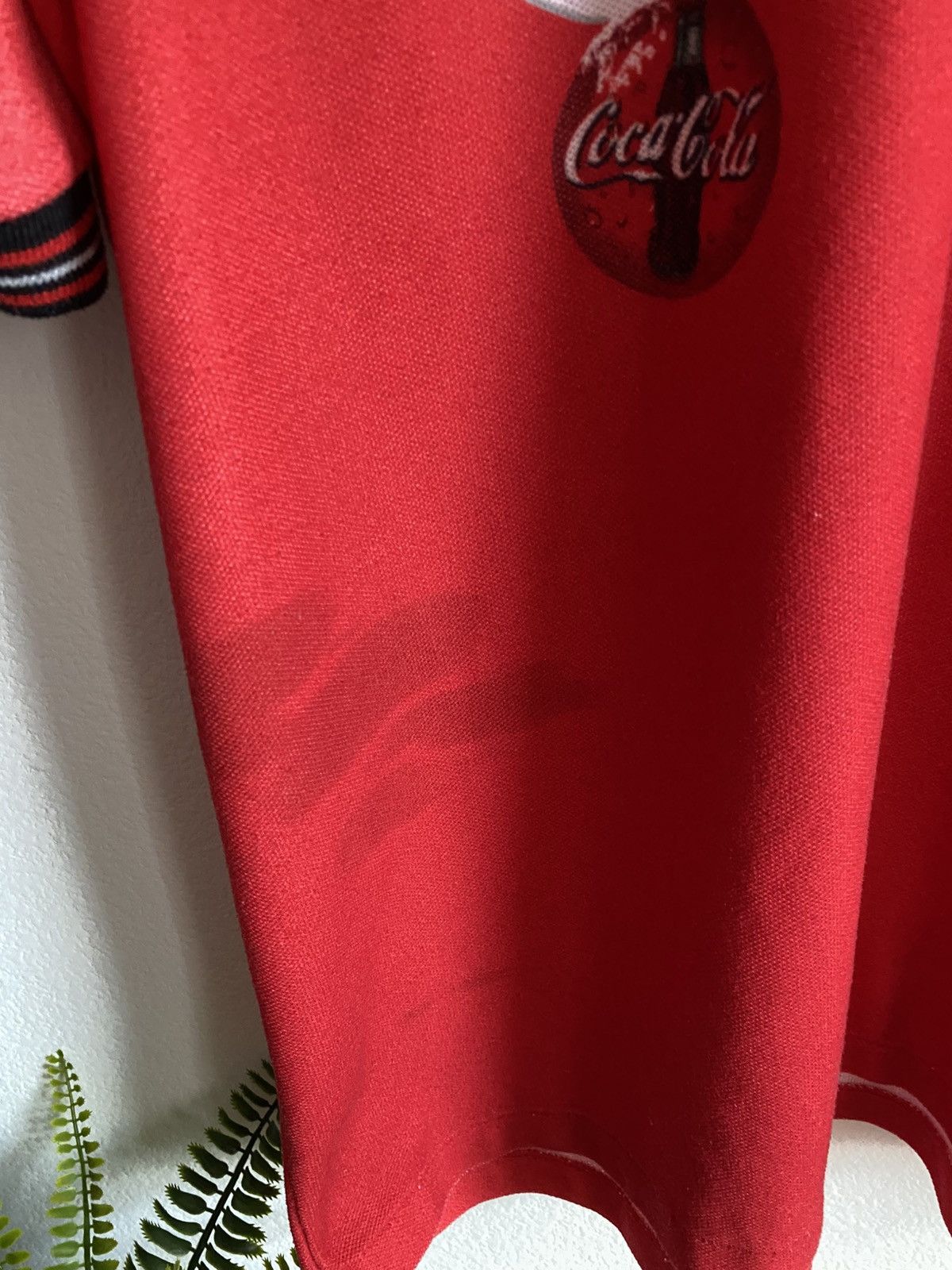 Coca Cola Vintage 90s Coca Cola Work Polo Shirt Size US XL / EU 56 / 4 - 3 Thumbnail