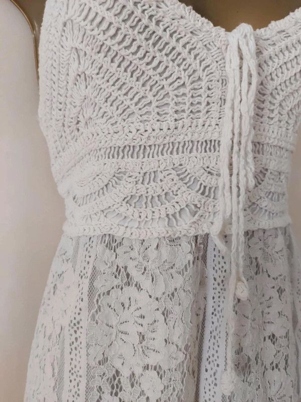 Vintage Vintage Summer dress Size L / US 10 / IT 46 - 4 Thumbnail
