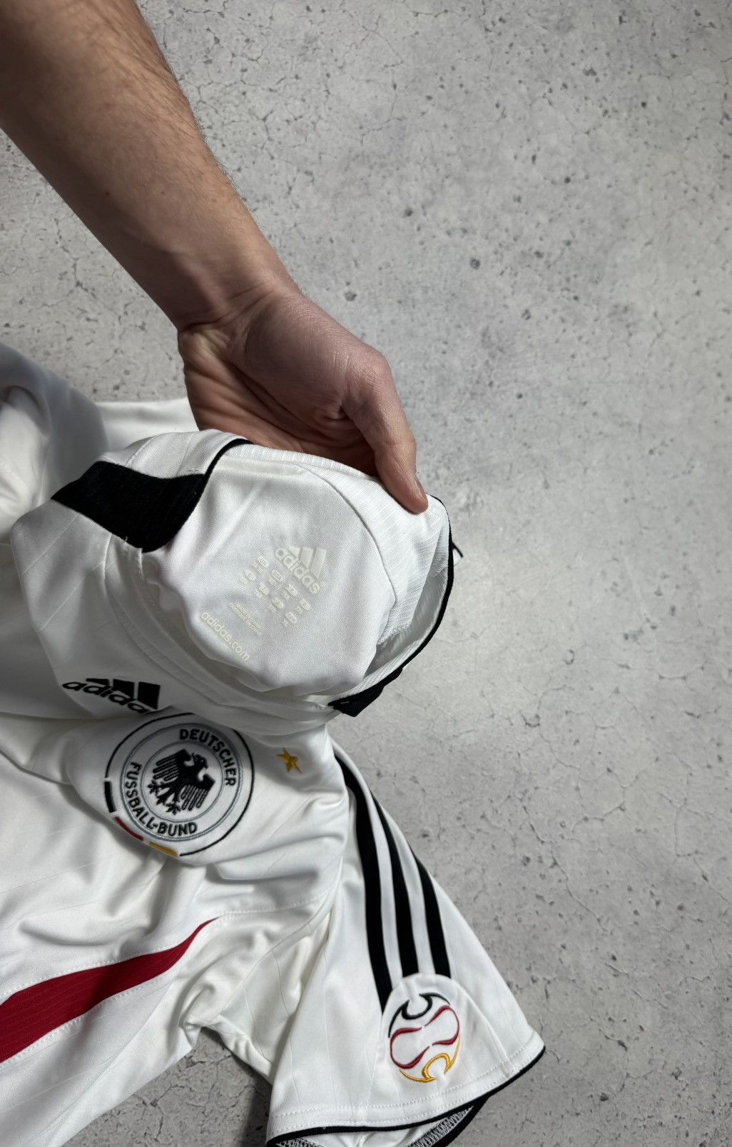 Adidas Adidas Germany Deutschland 2005/2006 Vintage Soccer Jersey Size US XL / EU 56 / 4 - 9 Thumbnail