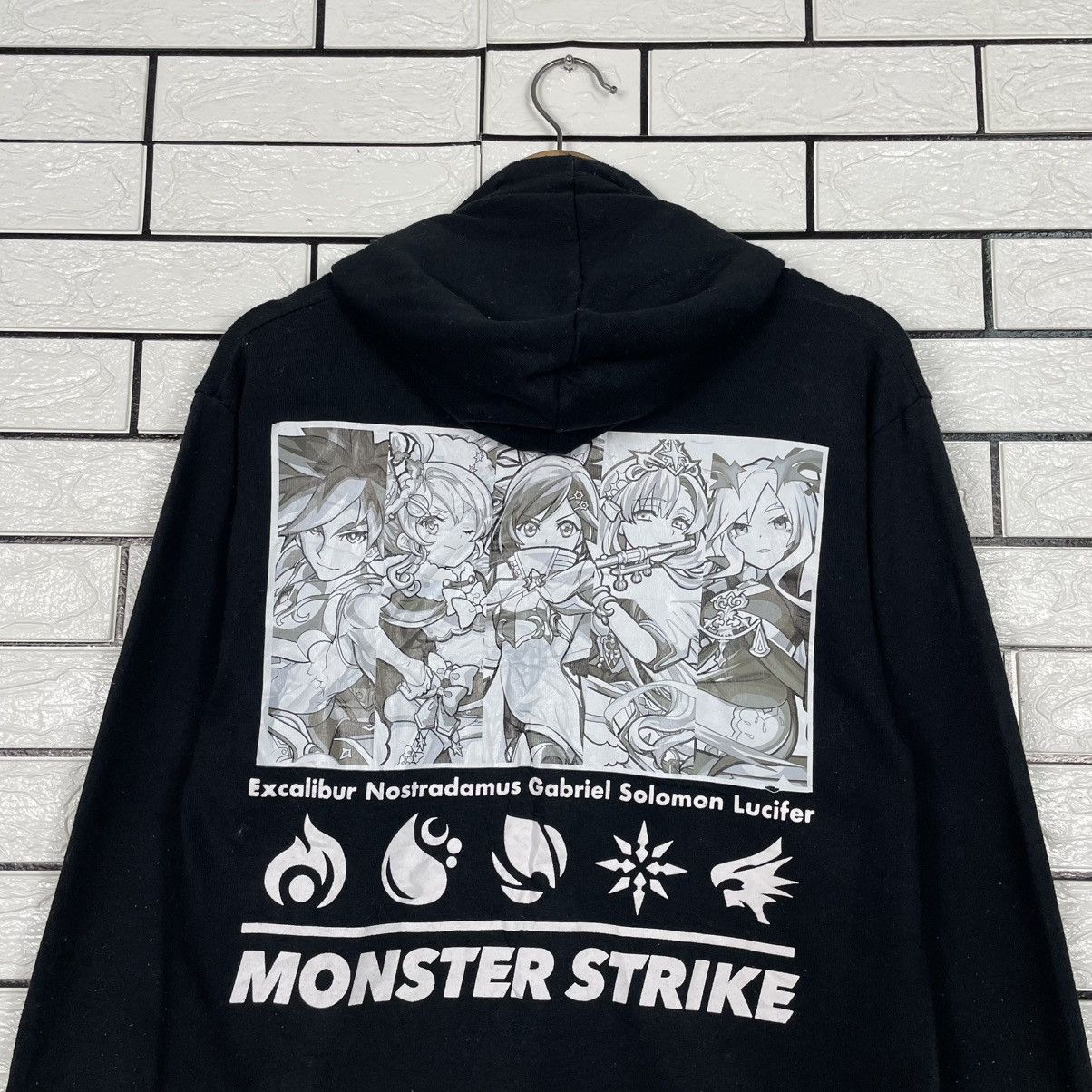 Japanese Brand Monster Strike Pullover Hoodie Size US S / EU 44-46 / 1 - 8 Thumbnail