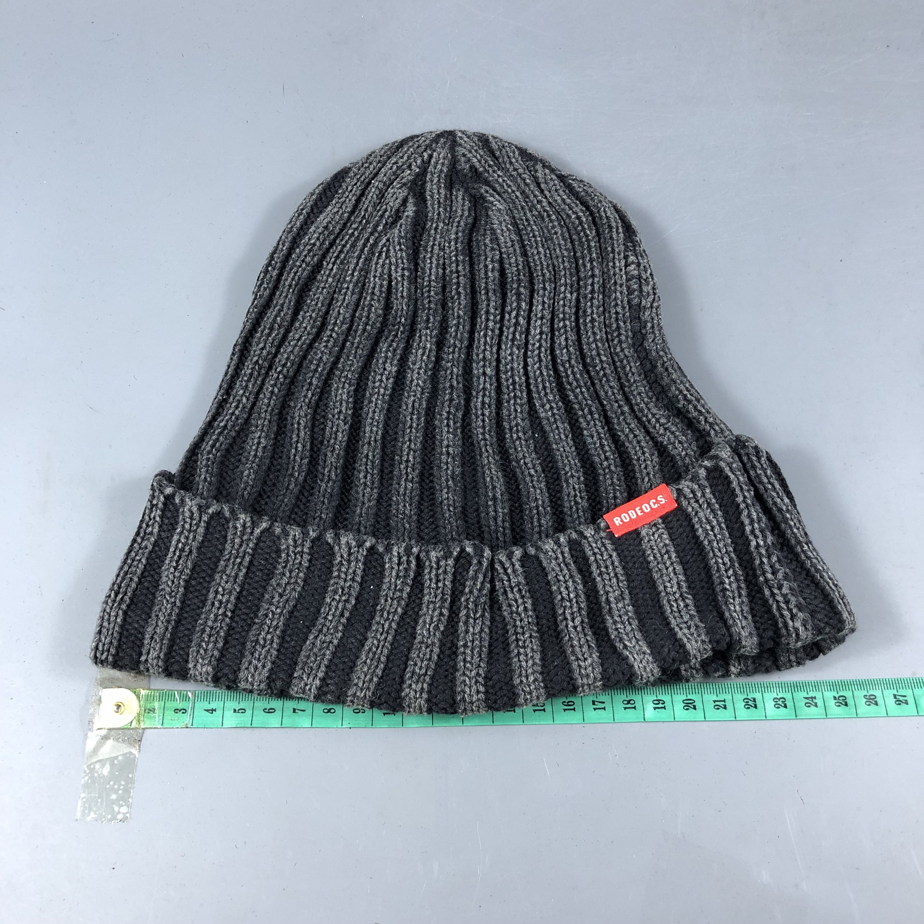 Vintage Rodeo Crowns Pleated Cotton Beanie Snowcap Snow Hat B830 Size ONE SIZE - 3 Thumbnail