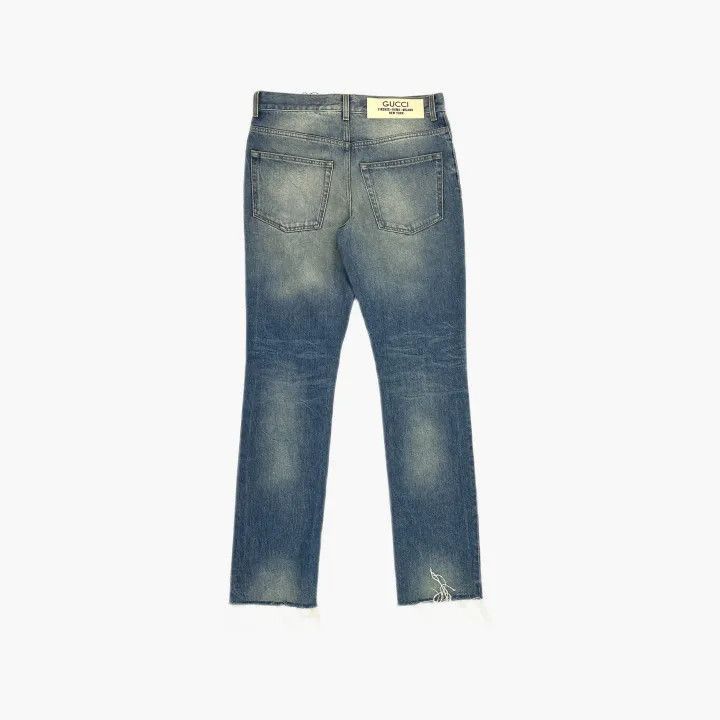 Gucci Gucci Gucci Casual Zipper Side Pocket Jeans for Men -2506 Size US 32 / EU 48 - 3 Thumbnail