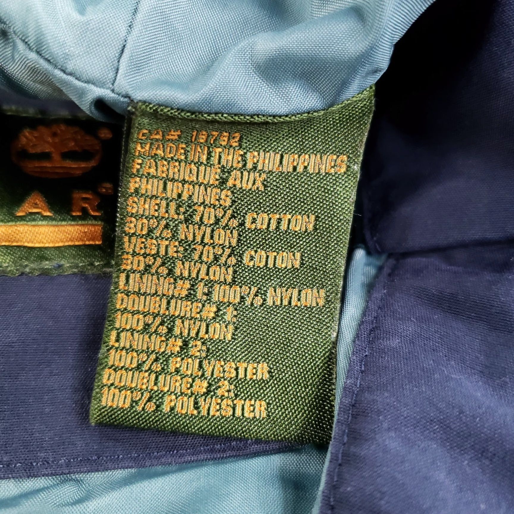 Timberland Vintage Timberland Weathergear Jacket Mens XS Blue Waterproof Hooded Parka Coat Size US XS / EU 42 / 0 - 6 Thumbnail