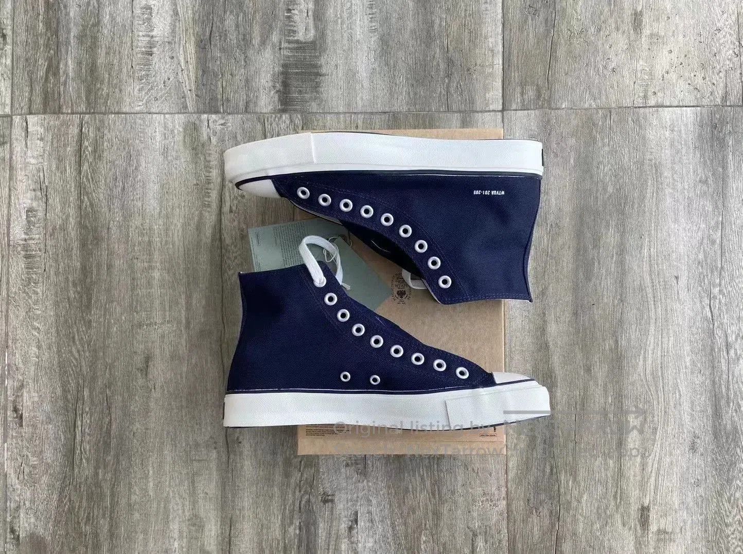 Wtaps WTAPS Canvas Sne 02 Cotton Shoes. Size US 9 / EU 42 - 4 Thumbnail